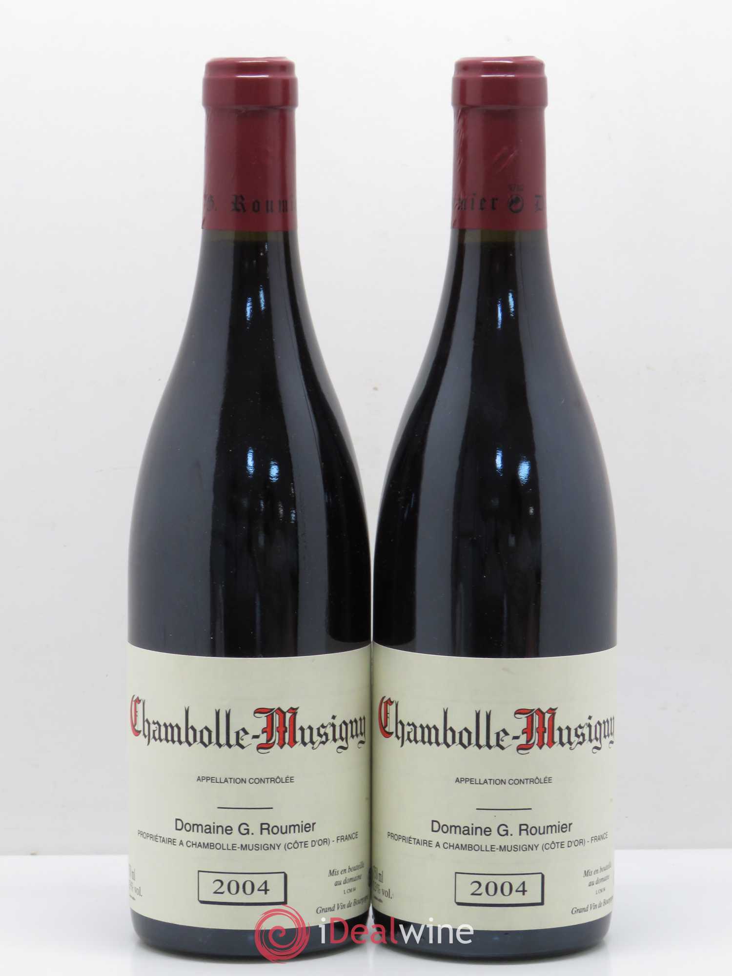 Chambolle-Musigny Georges Roumier (Domaine) 2004 - Lot de 2 bouteilles - 0
