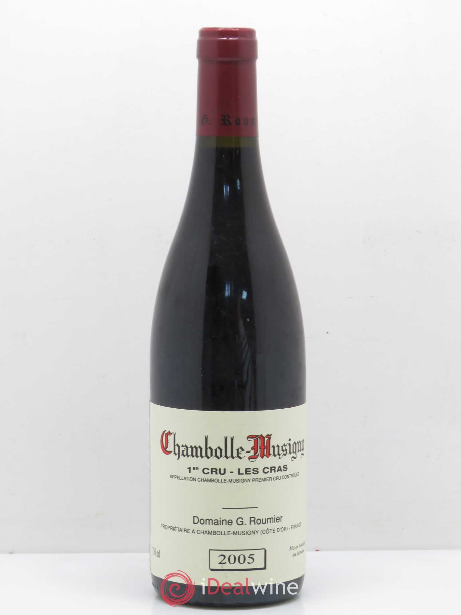 Chambolle-Musigny 1er Cru Les Cras Georges Roumier (Domaine) 2005 - Lot de 1 bouteille - 0