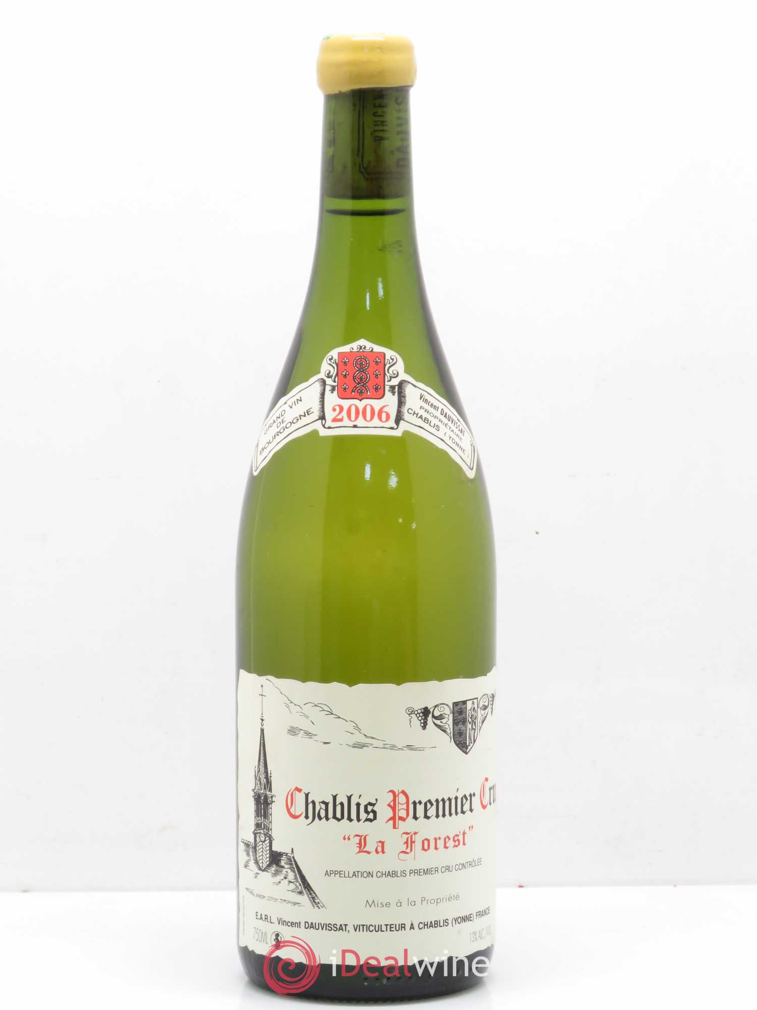 Chablis 1er Cru La Forest Vincent Dauvissat (Domaine) 2006 - Lot de 1 bouteille - 0