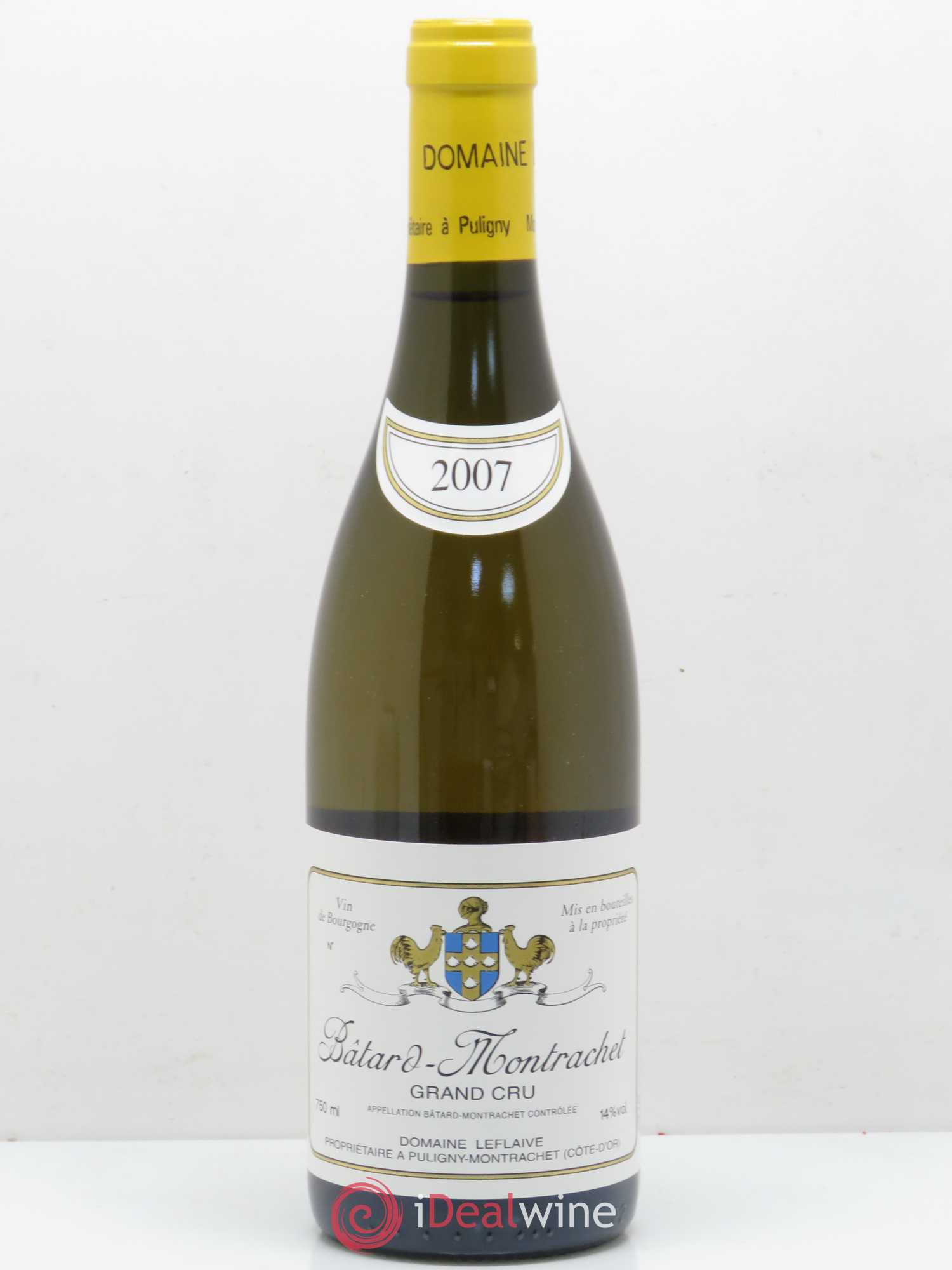 Bâtard-Montrachet Grand Cru Leflaive (Domaine) 2007 - Lot de 1 bouteille - 0