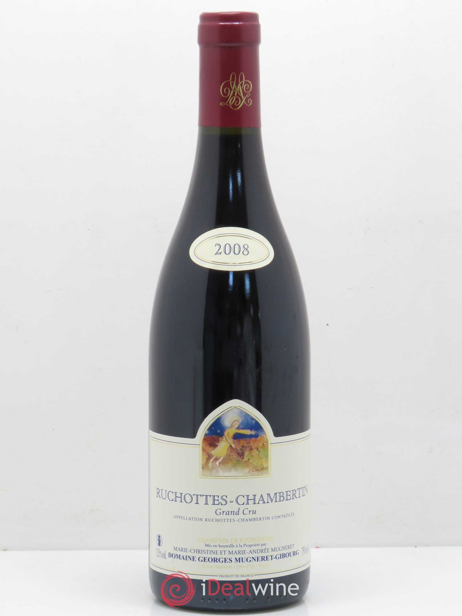 Ruchottes-Chambertin Grand Cru Mugneret-Gibourg (Domaine) 2008 - Lot de 1 bouteille - 0