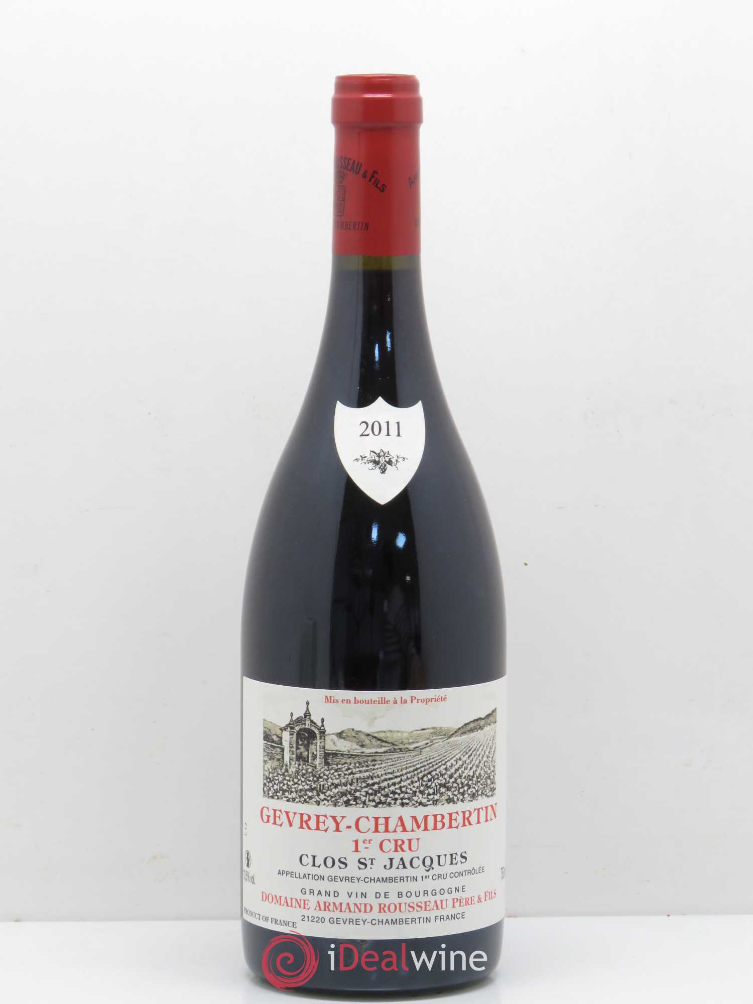 Gevrey-Chambertin 1er Cru Clos Saint-Jacques Armand Rousseau (Domaine) 2011 - Lot de 1 bouteille - 0