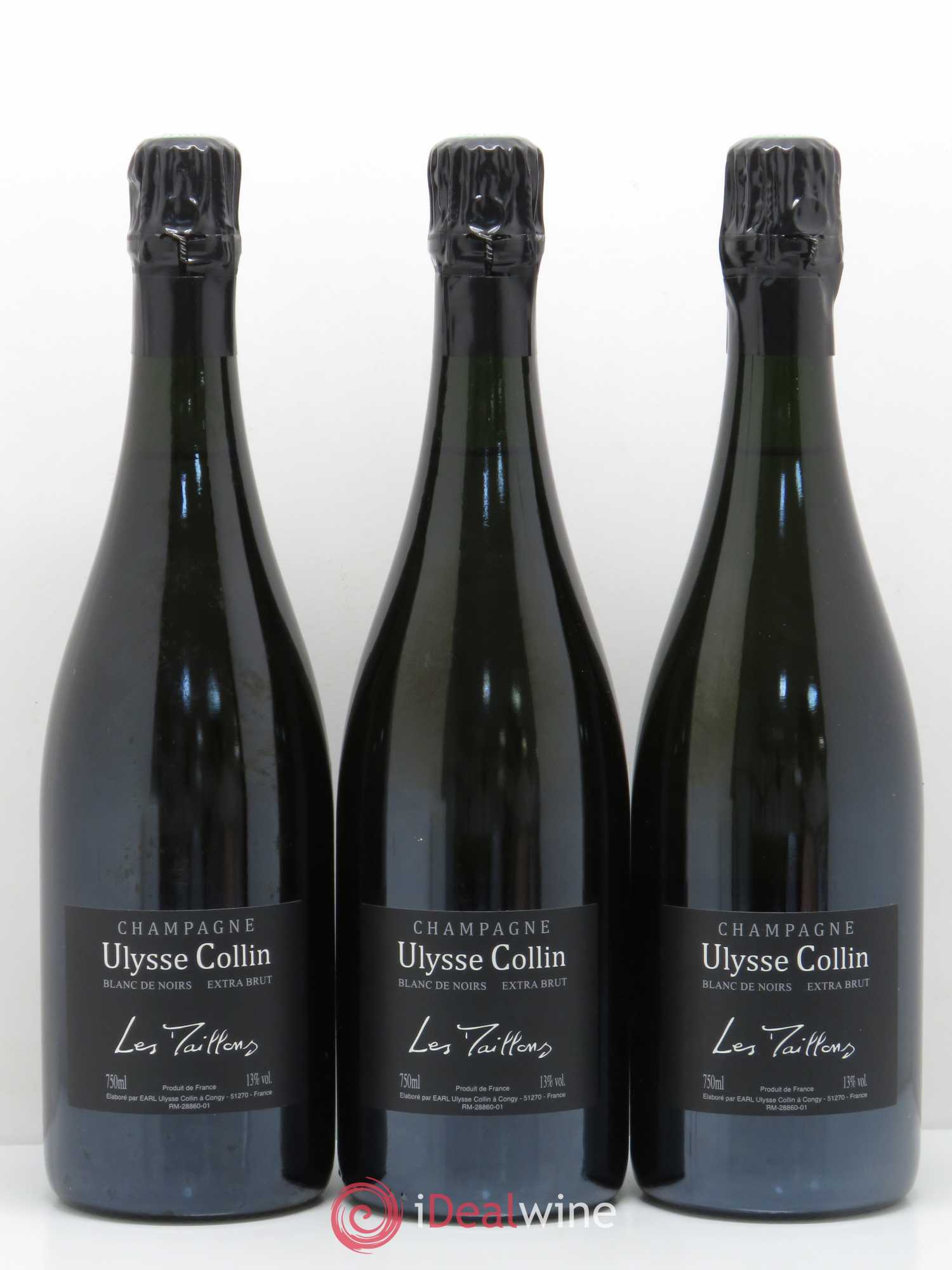 Les Maillons Blanc de Noirs Extra-Brut Ulysse Collin - Lot de 3 bouteilles - 0