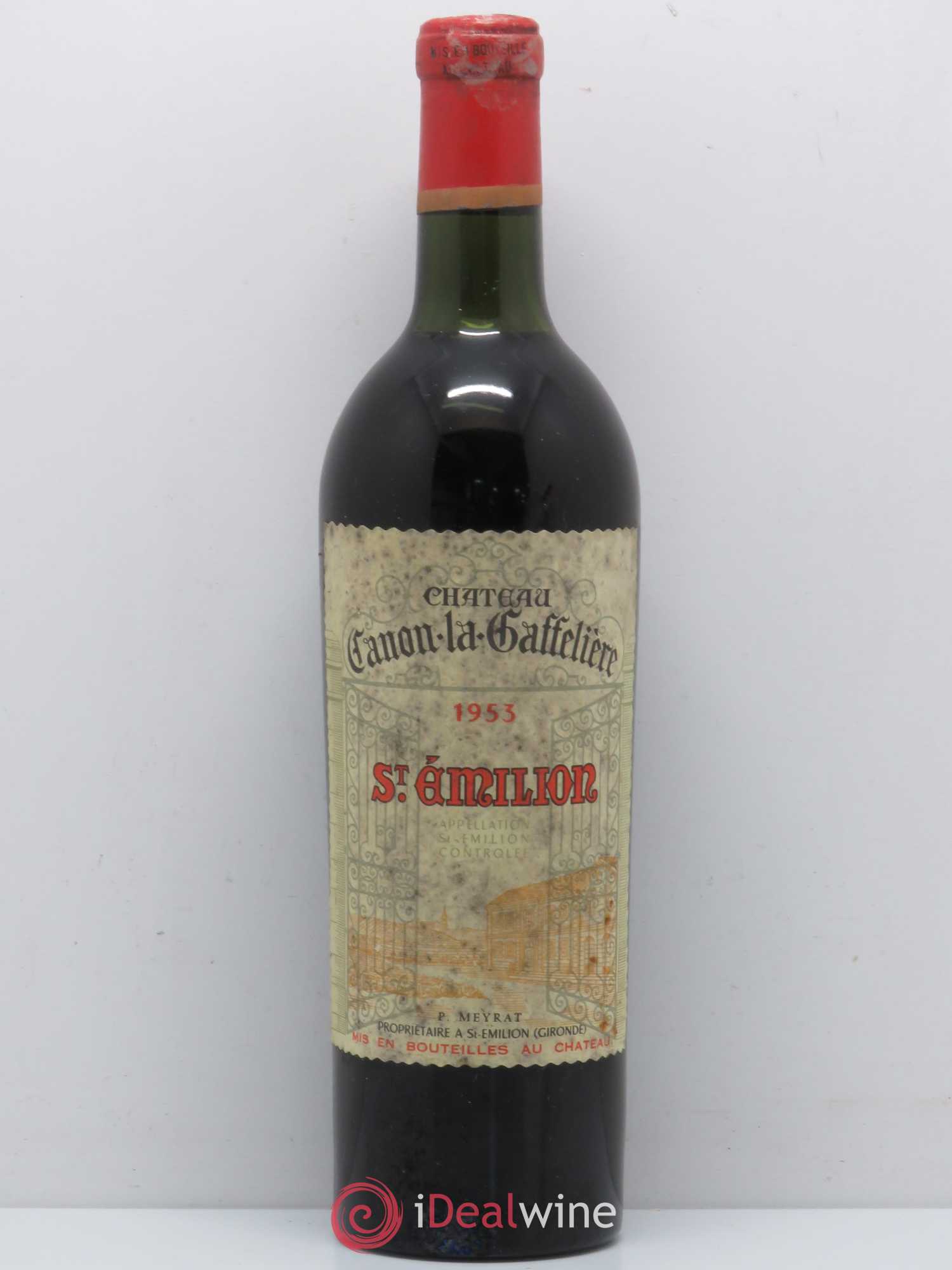 Château Canon la Gaffelière 1er Grand Cru Classé B 1953 - Lot de 1 bouteille - 0