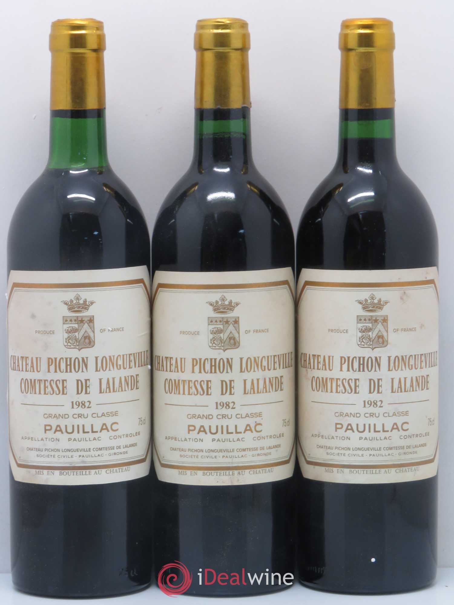 Château Pichon Longueville Comtesse de Lalande 2ème Grand Cru Classé 1982 - Lot de 12 bouteilles - 4