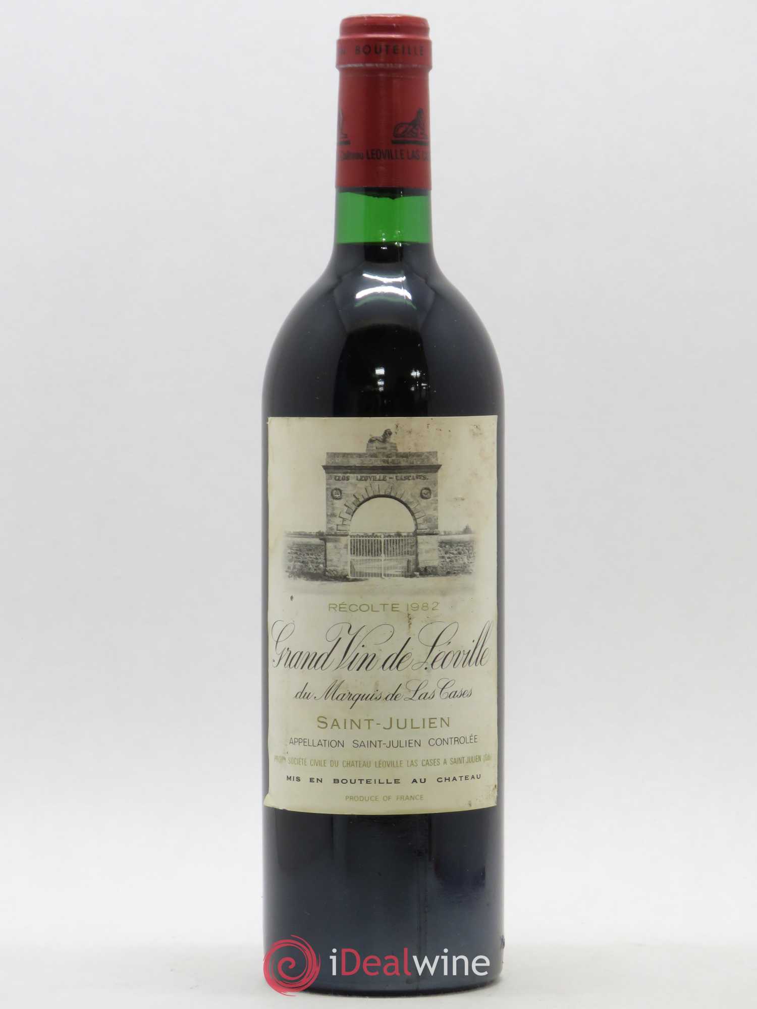 Château Léoville Las Cases 2ème Grand Cru Classé 1982 - Lot de 1 bouteille - 0