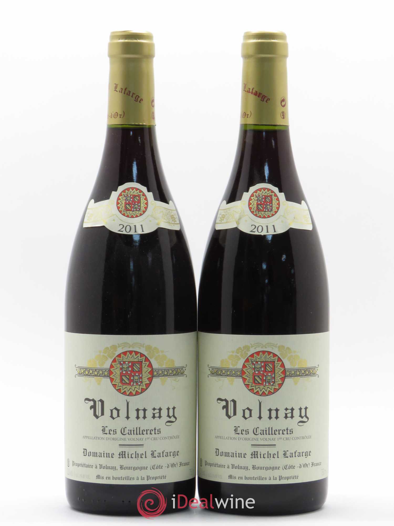 Volnay 1er Cru Les Caillerets Lafarge (Domaine) 2011 - Lot de 2 bouteilles - 0