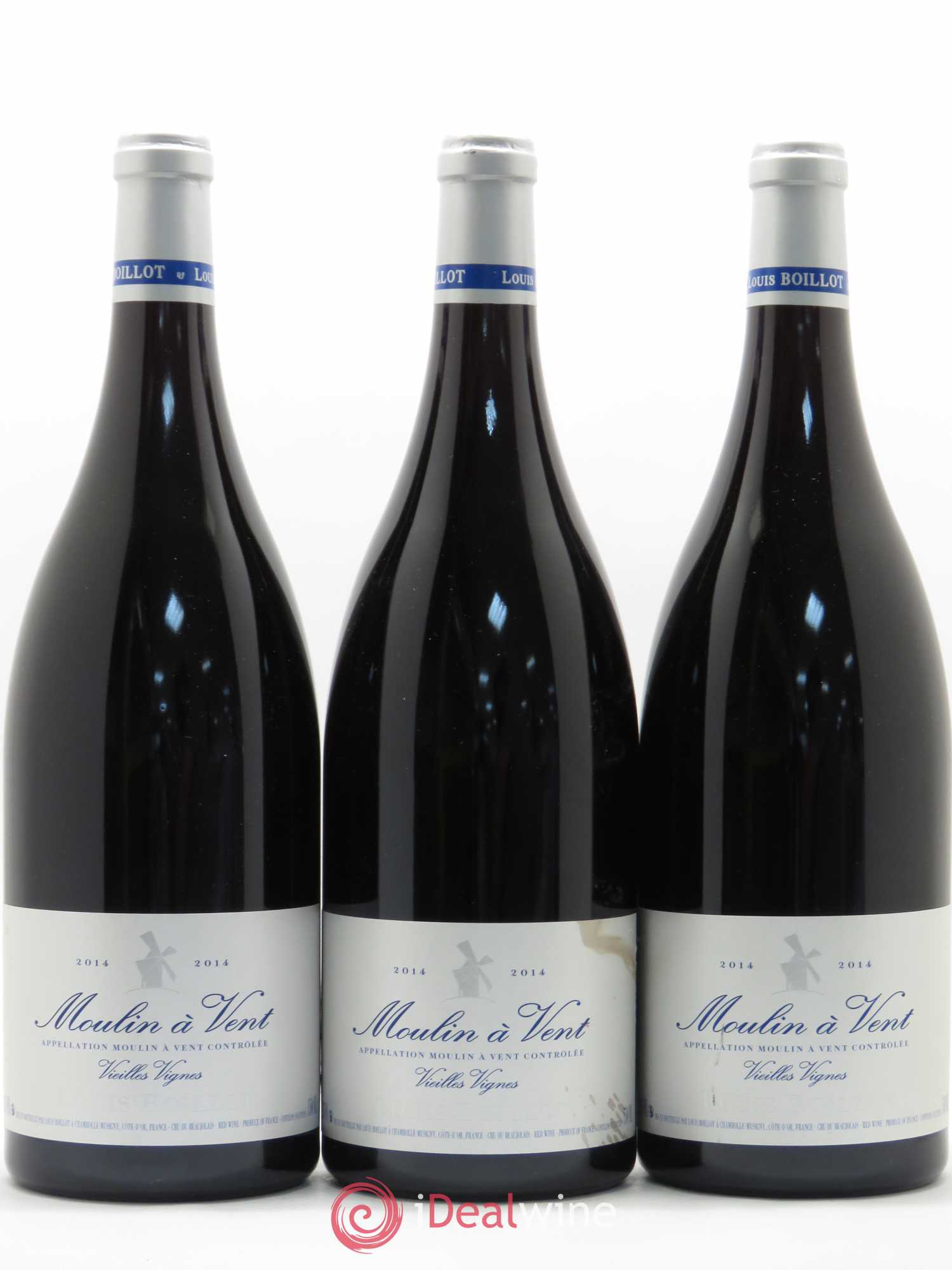 Morgon Vieilles vignes Domaine Louis Boillot et Fils 2014 - Posten von 3 Magnum - 0