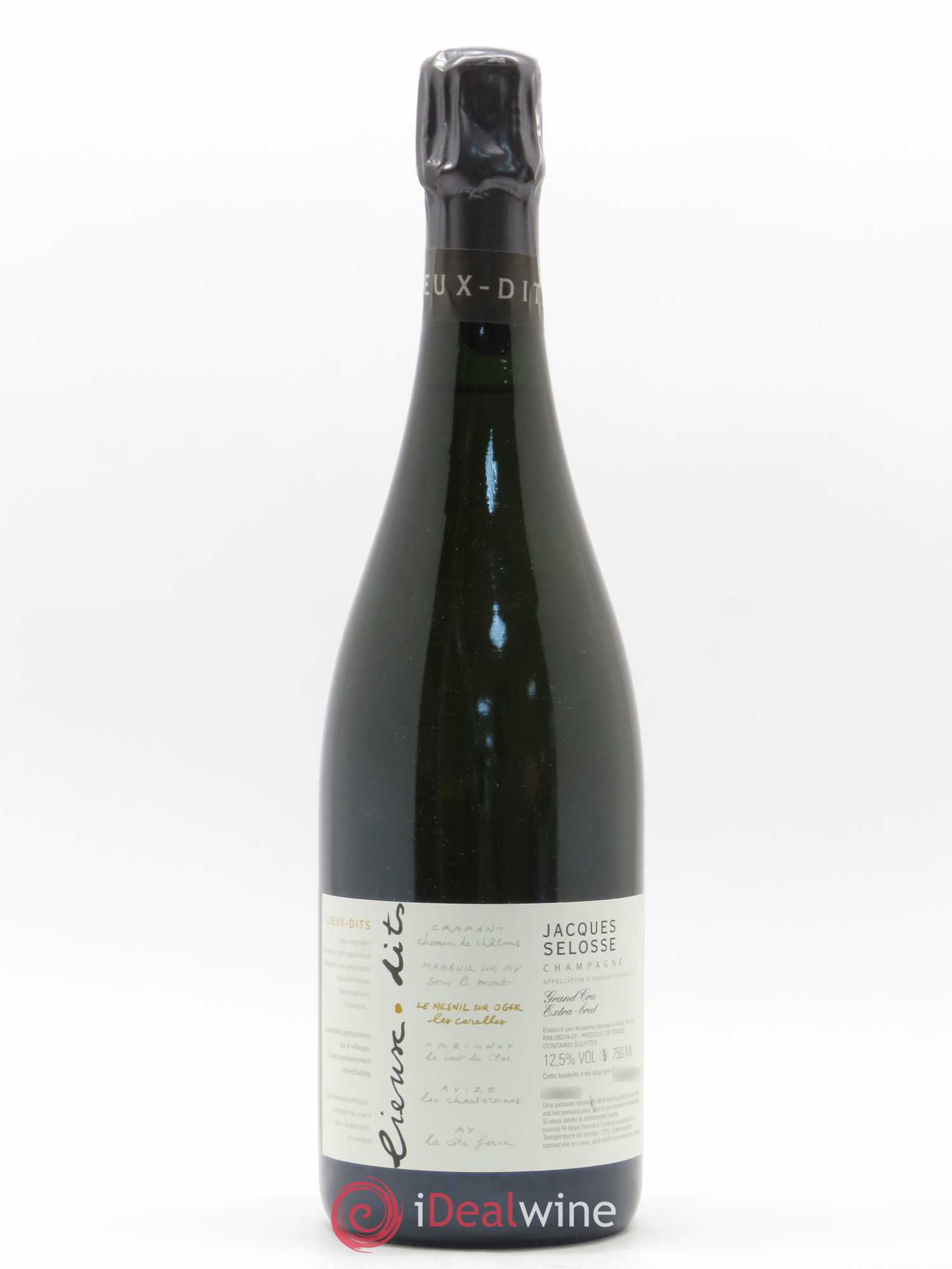Les Carelles Blanc de Blancs Jacques Selosse - Lot de 1 bouteille - 0