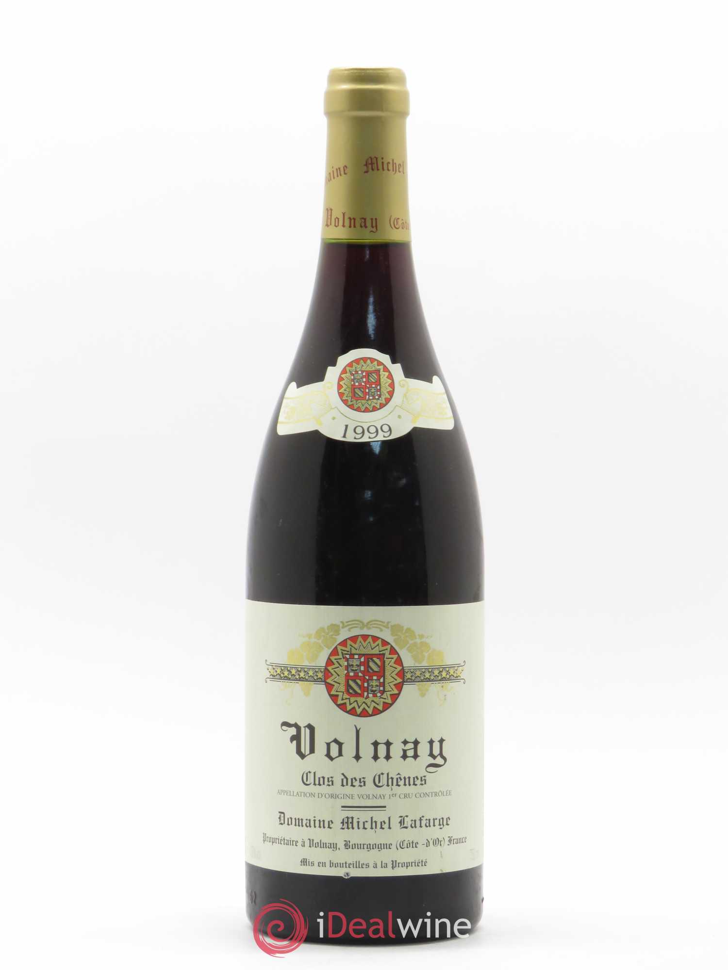 Volnay 1er Cru Clos des Chênes Lafarge (Domaine) 1999 - Lot de 1 bouteille - 0