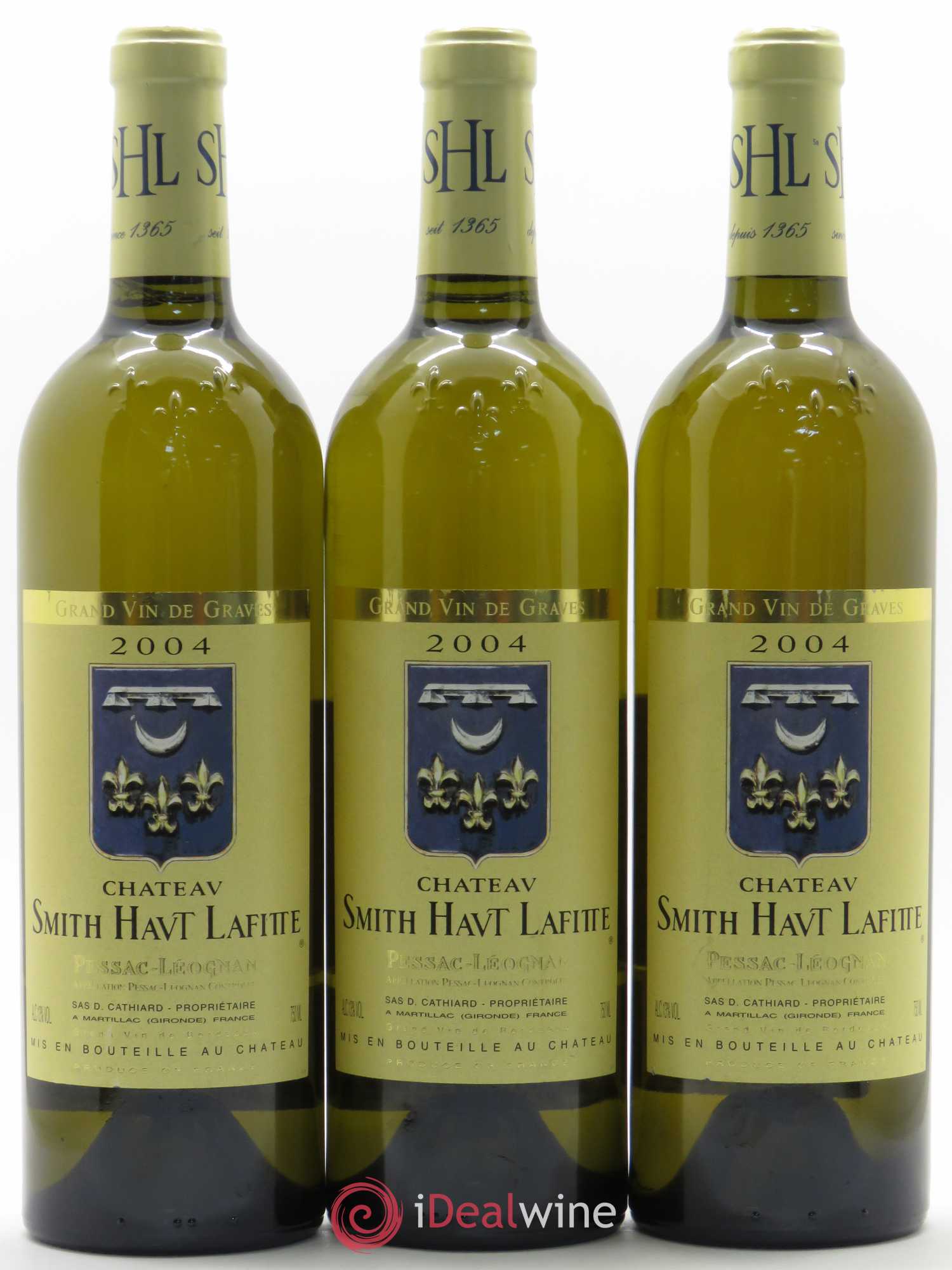 Château Smith Haut Lafitte 2004 - Lot de 3 bouteilles - 0