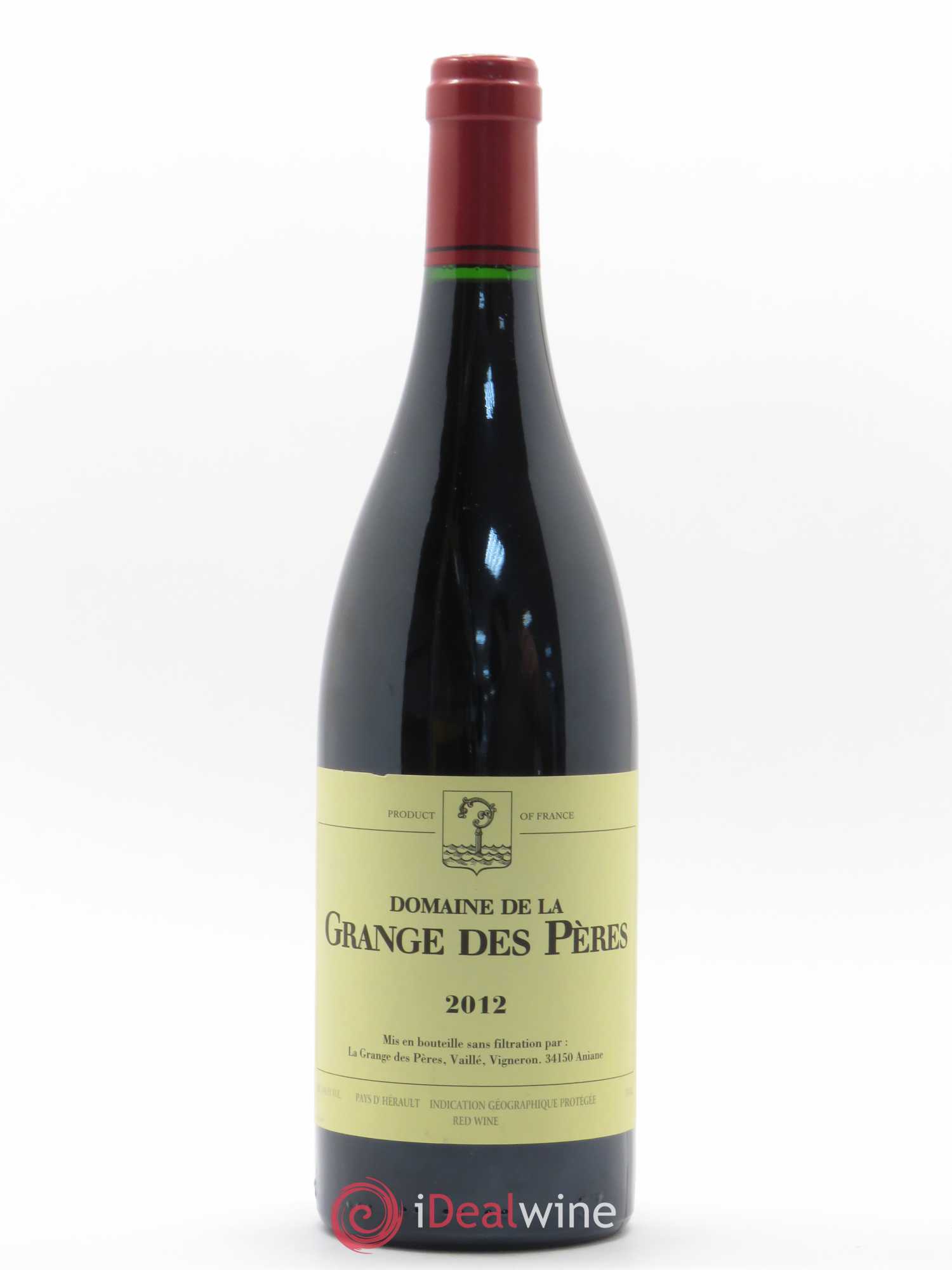 Pays d'Hérault Grange des Pères Laurent Vaillé 2012 - Lot de 1 bouteille - 0