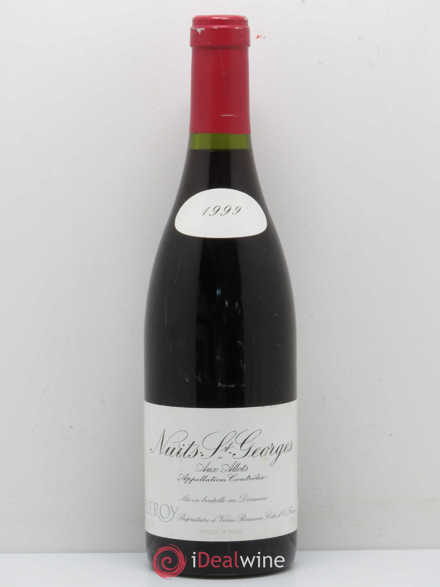 Nuits-Saint-Georges Aux Allots Leroy (Domaine) 1999 - Lot de 1 bouteille - 0