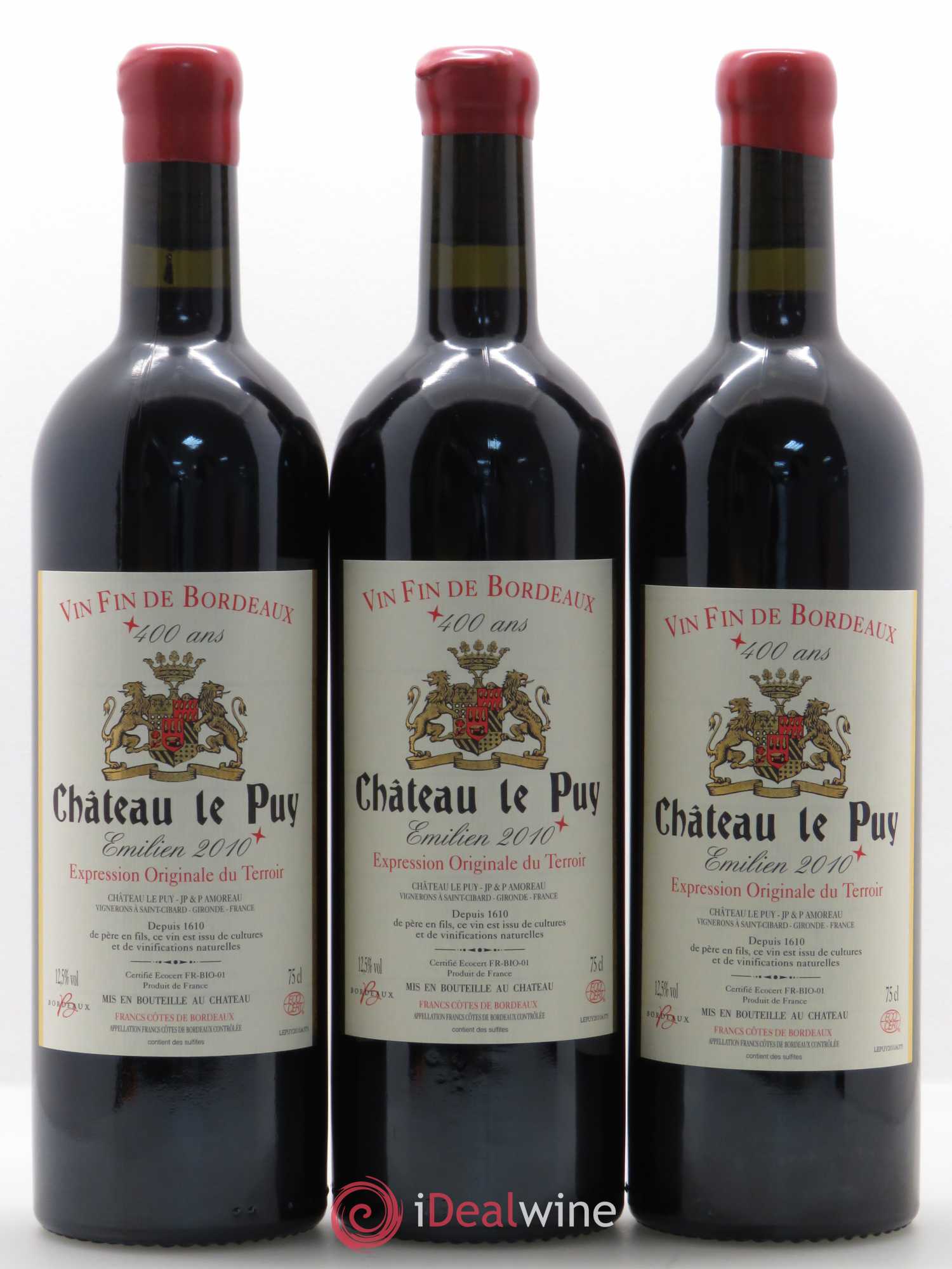 Le Puy - Cuvée Emilien 2010 - Lot de 12 bouteilles - 3