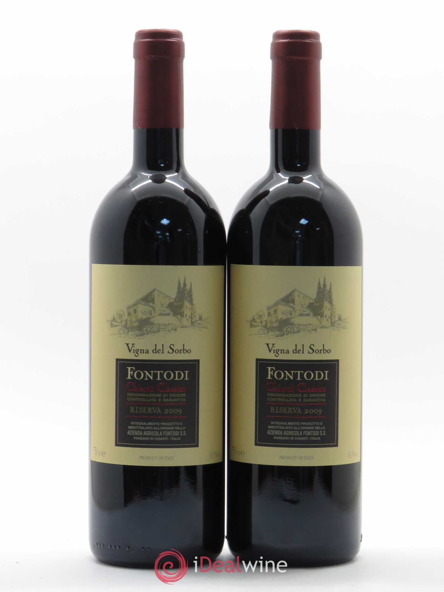 Chianti Classico DOCG Riserva Vigna del Sorbo Fontodi 2009 - Posten von 2 Flaschen - 0