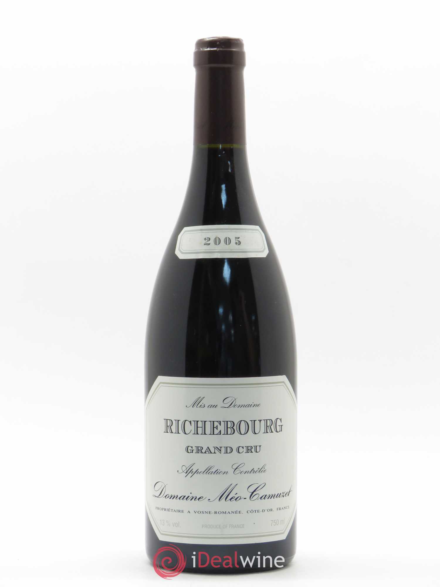 Richebourg Grand Cru Méo-Camuzet (Domaine) 2005 - Lot de 1 bouteille - 0