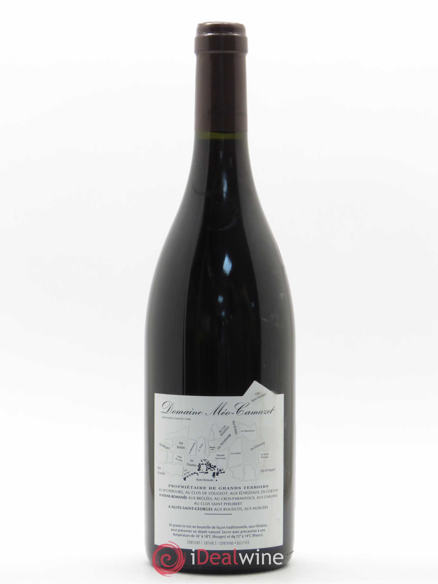 Richebourg Grand Cru Méo-Camuzet (Domaine) 2010 - Lot de 1 bouteille - 1