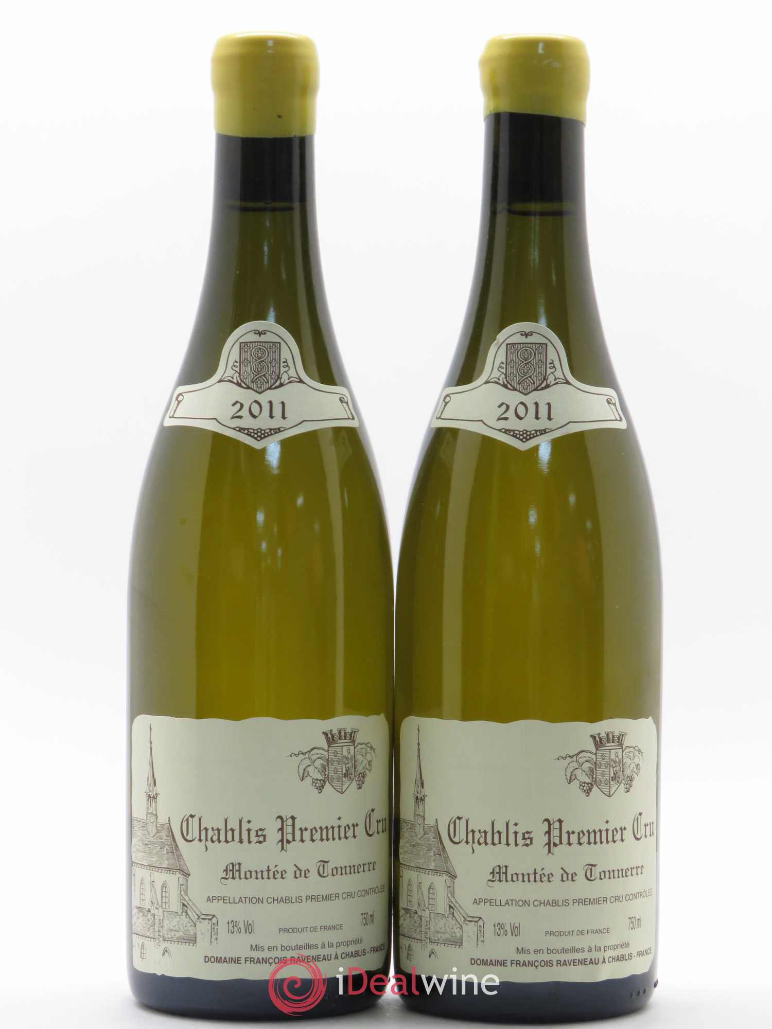 Chablis 1er Cru Montée de Tonnerre Raveneau (Domaine) 2011 - Lot de 2 bouteilles - 0