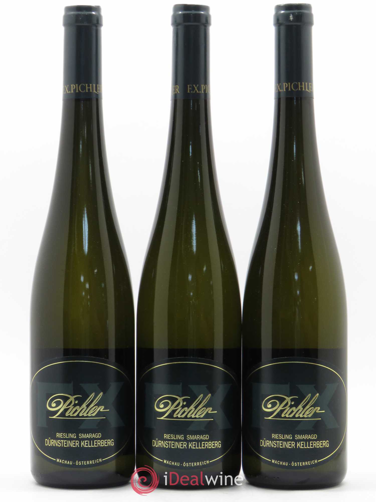 Autriche Riesling Smaragd Dürnsteiner Kellerberg Pichler 2011 - Posten von 3 Flaschen - 0