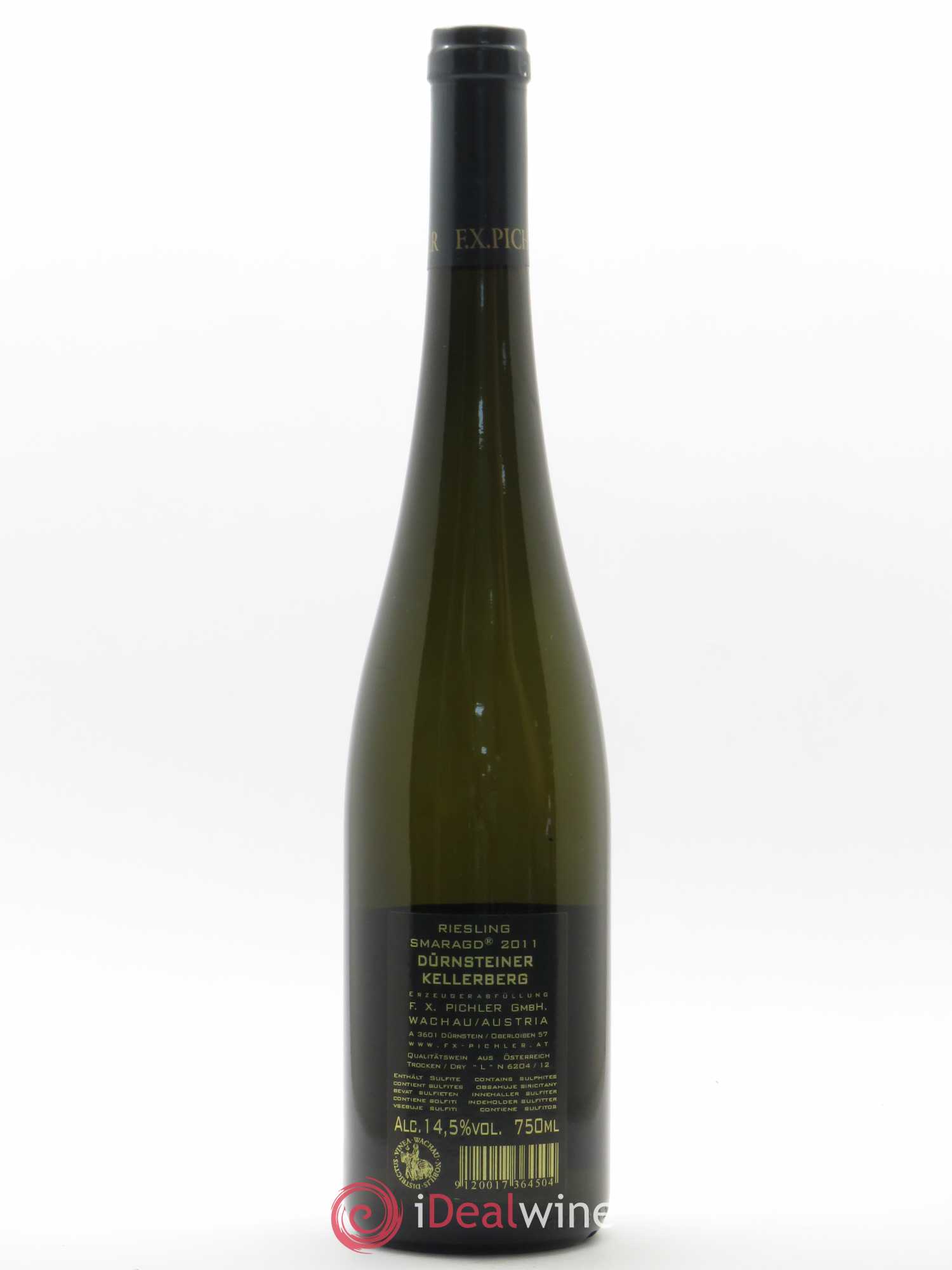 Autriche Riesling Smaragd Dürnsteiner Kellerberg Pichler 2011 - Lot of 1 bottle - 1