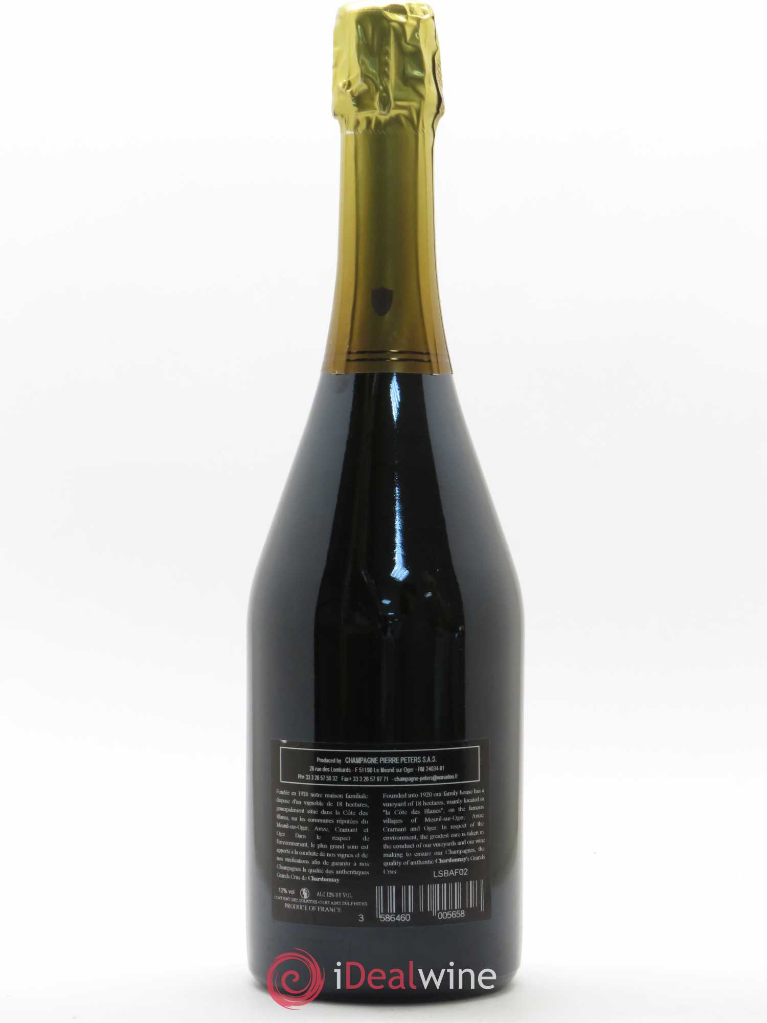 Cuvée Spéciale les Chétillons Blanc de Blancs Brut Pierre Péters 2005 - Lot de 1 bouteille - 1