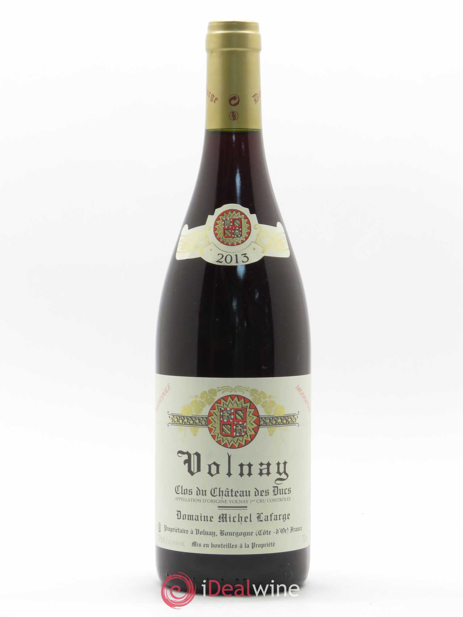 Volnay 1er Cru Clos du Château des Ducs Lafarge (Domaine) 2013 - Lot de 1 bouteille - 0