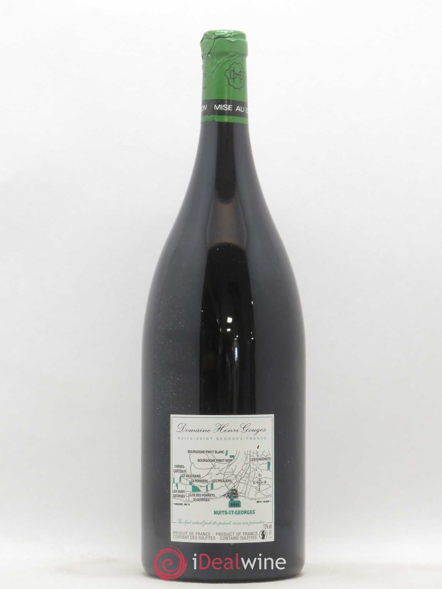 Nuits-Saint-Georges 1er Cru Clos des Porrets St Georges Henri Gouges 2005 - Lot de 1 magnum - 1