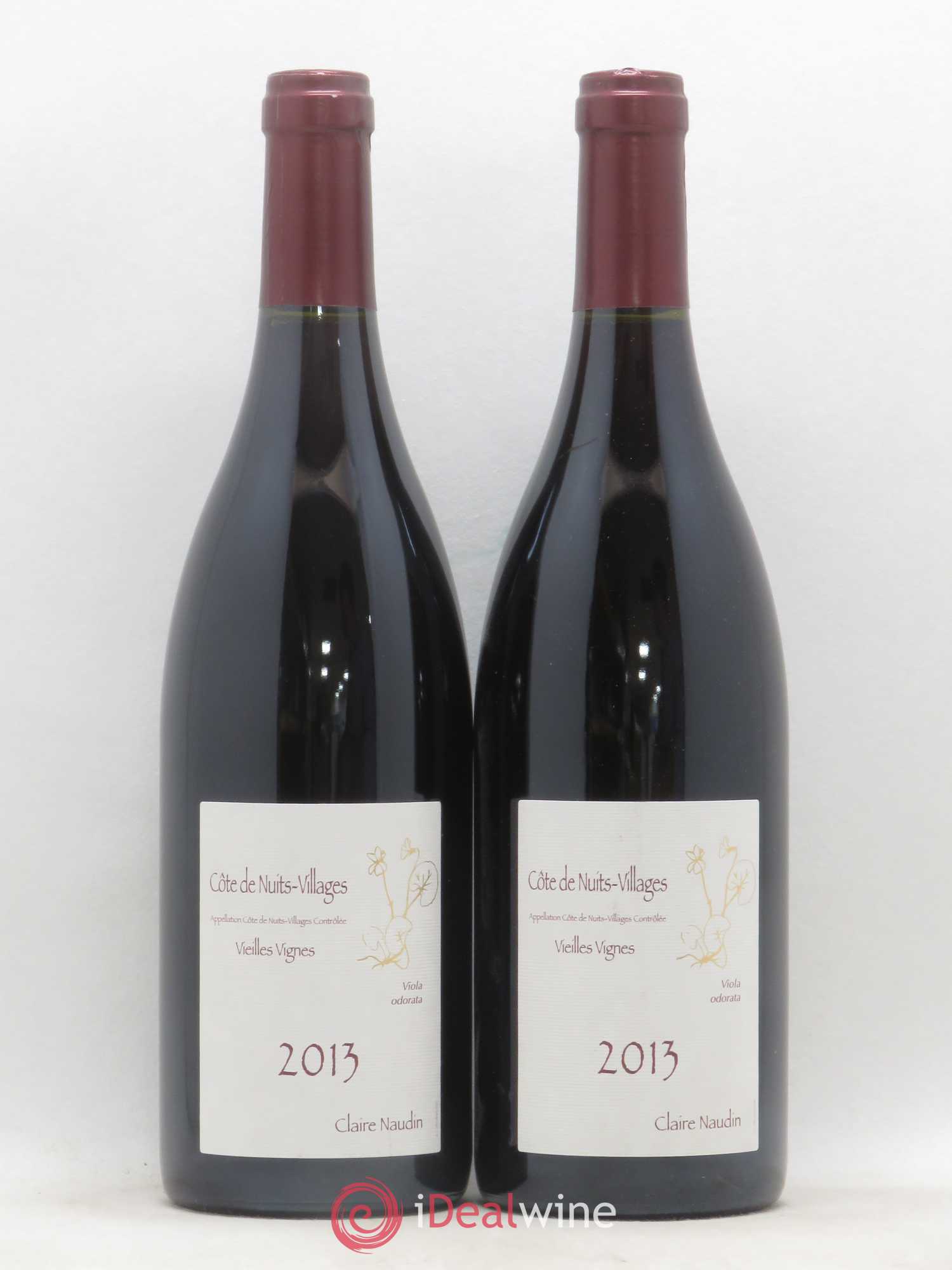 Côte de Nuits-Villages Viola Odorata Vieilles Vignes Domaine Henri Naudin Ferrand 2013 - Posten von 2 Flaschen - 0