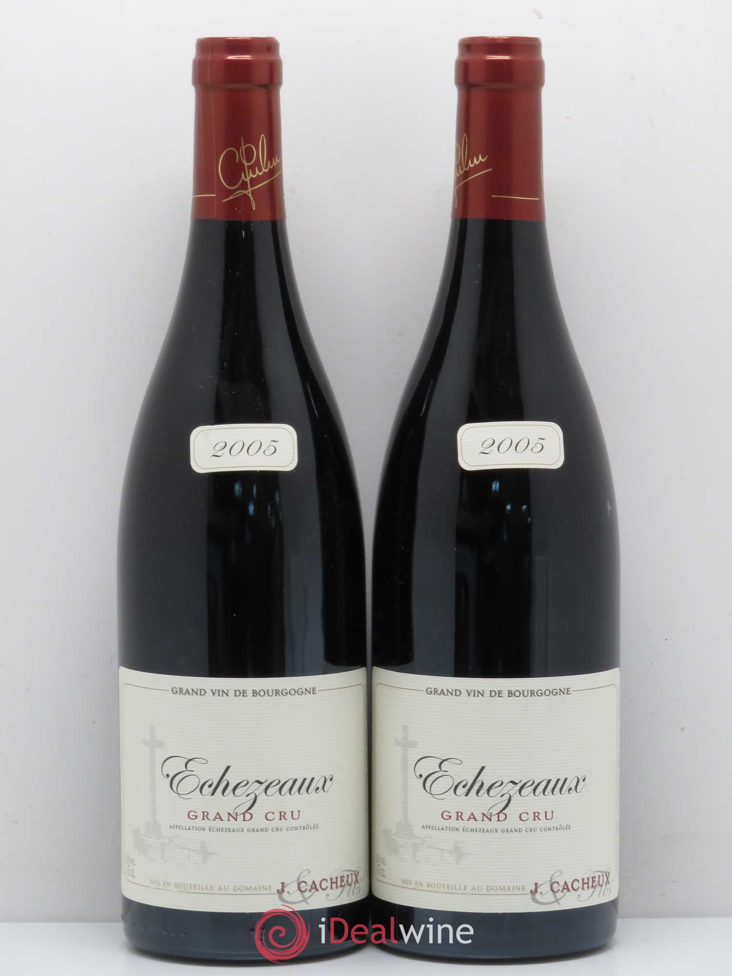 Echezeaux Grand Cru Jacques Cacheux 2005 - Lot de 2 bouteilles - 0