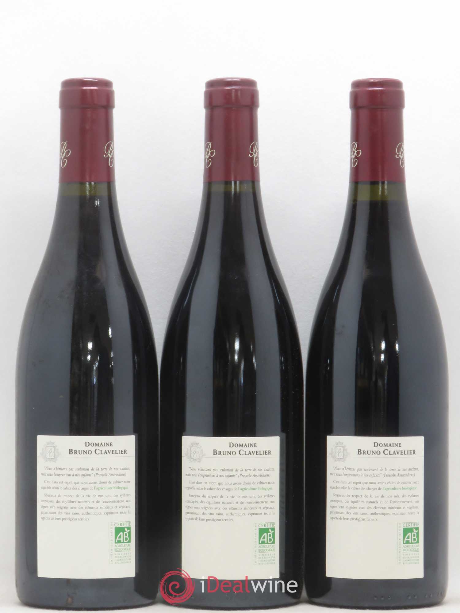 Corton Grand Cru Le Rognet Vieilles Vignes Bruno Clavelier 2010 - Lot de 3 bouteilles - 1