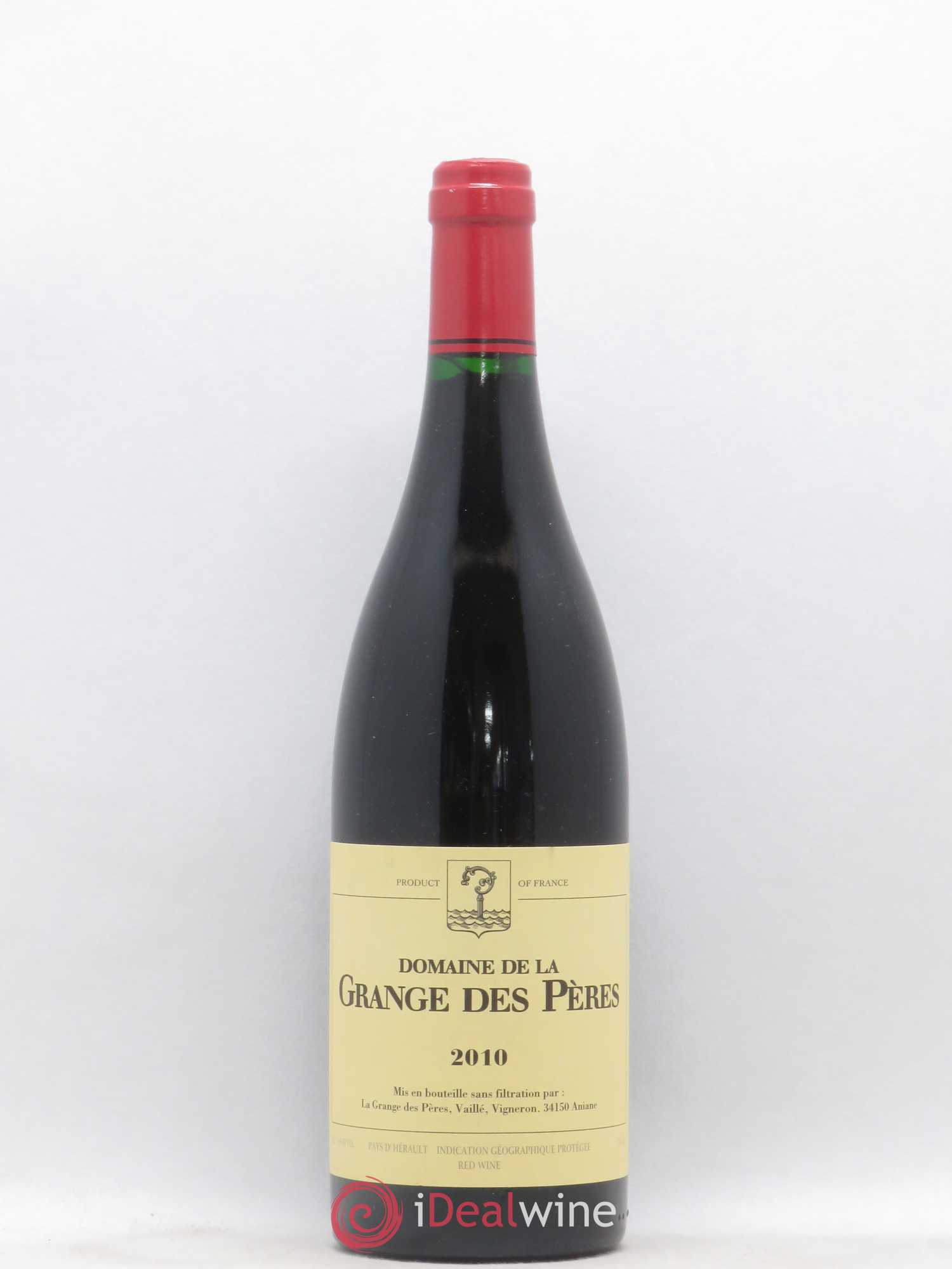 Pays d'Hérault Grange des Pères Laurent Vaillé 2010 - Lot de 1 bouteille - 0