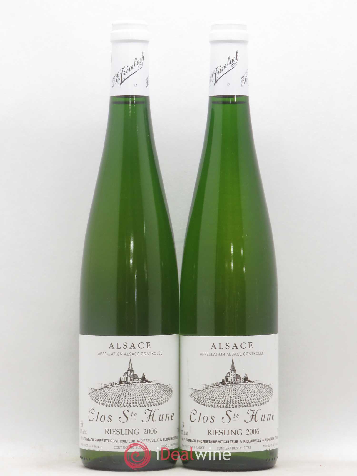 Alsace Riesling Clos Sainte-Hune Trimbach (Domaine) 2006 - Lot de 2 bouteilles - 0