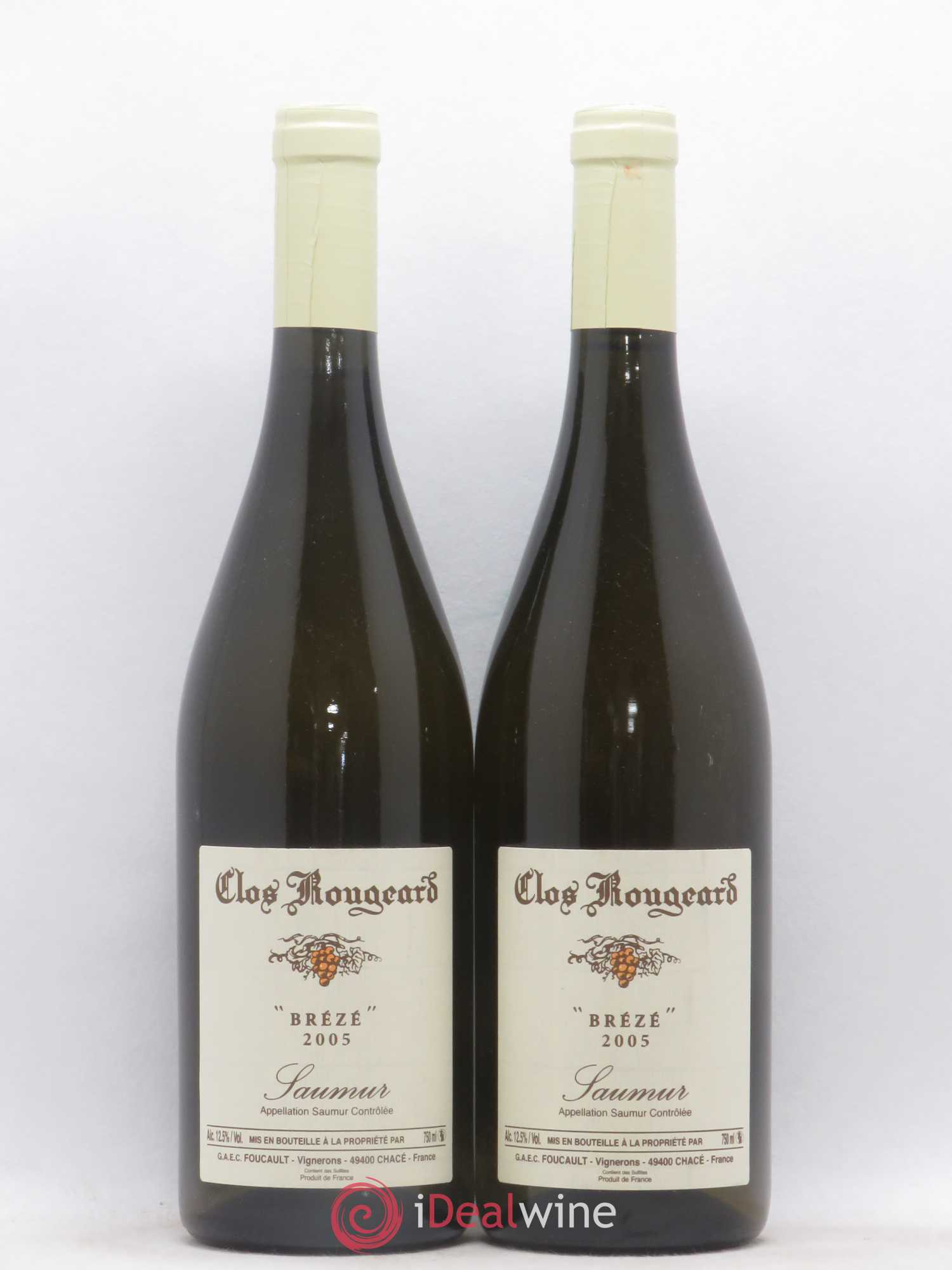 Saumur Brézé Clos Rougeard 2005 - Posten von 2 Flaschen - 0
