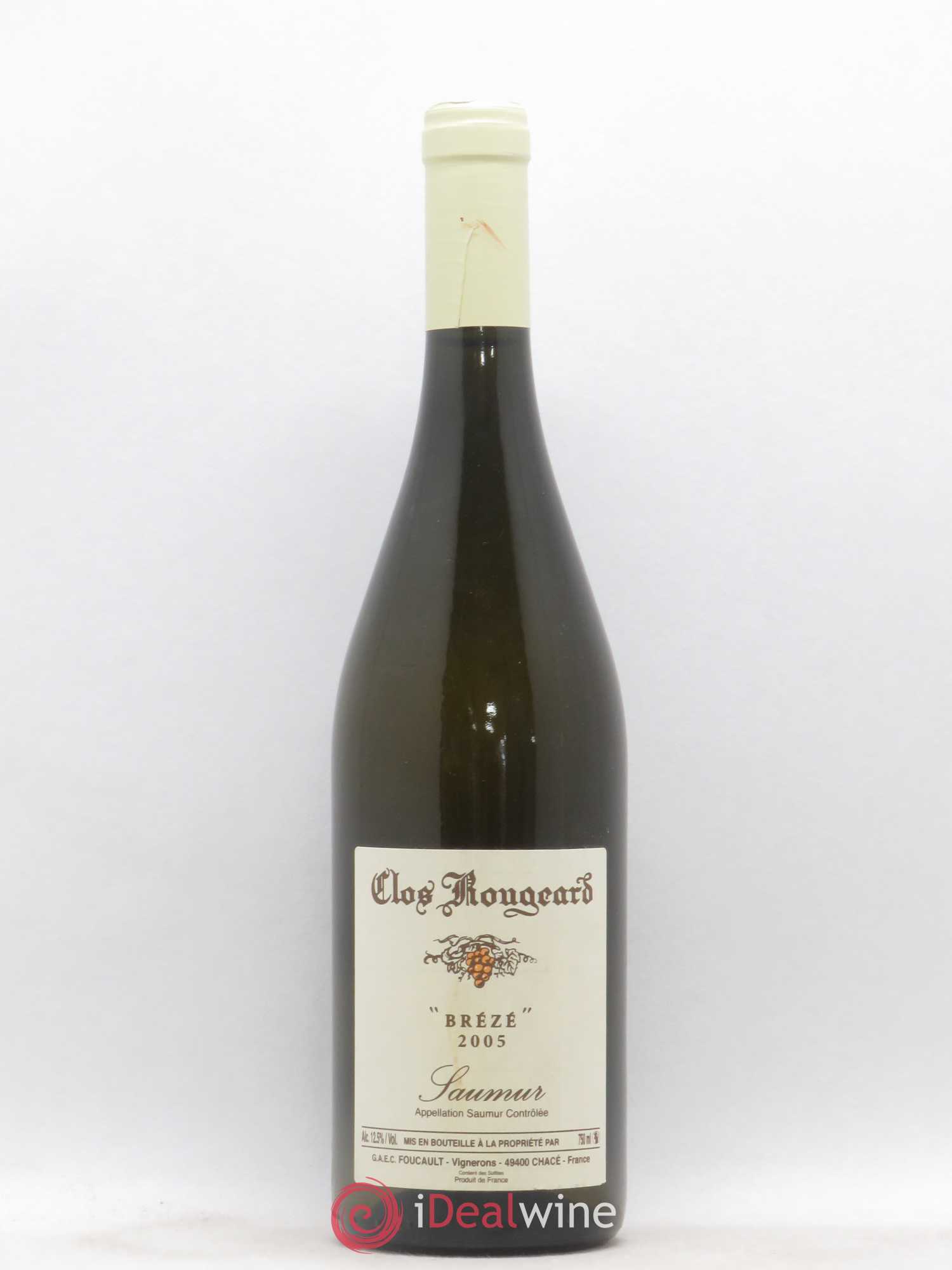Saumur Brézé Clos Rougeard 2005 - Posten von 1 Flasche - 0