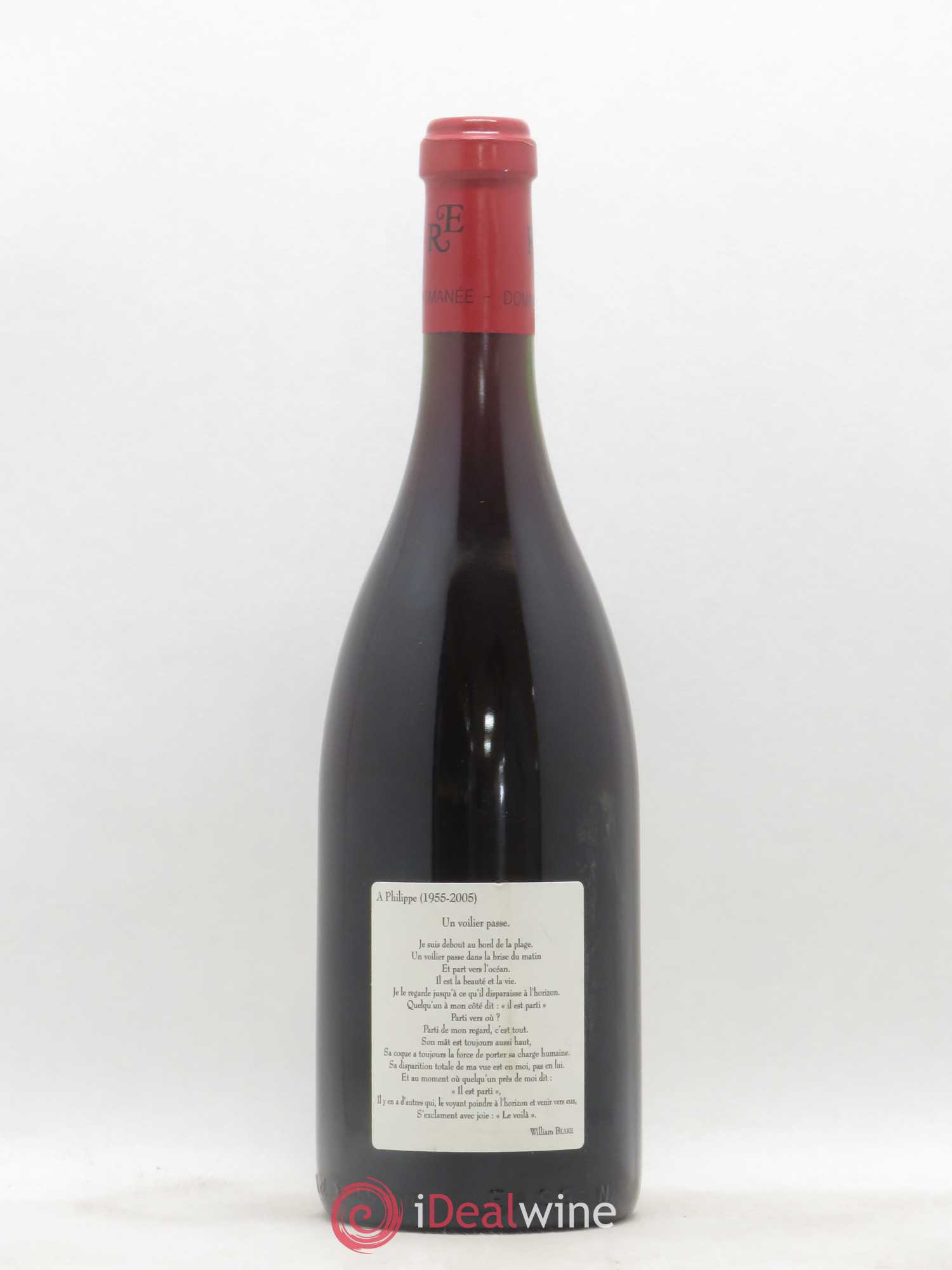 Vosne-Romanée 1er Cru Aux Brûlées Domaine René Engel - Domaine Eugénie 2004 - Lot de 1 bouteille - 1