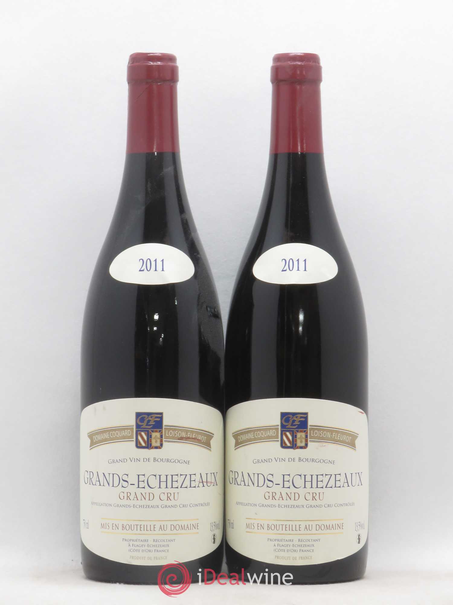 Grands-Echezeaux Grand Cru Domaine Coquard Loison Fleurot 2011 - Posten von 2 Flaschen - 0