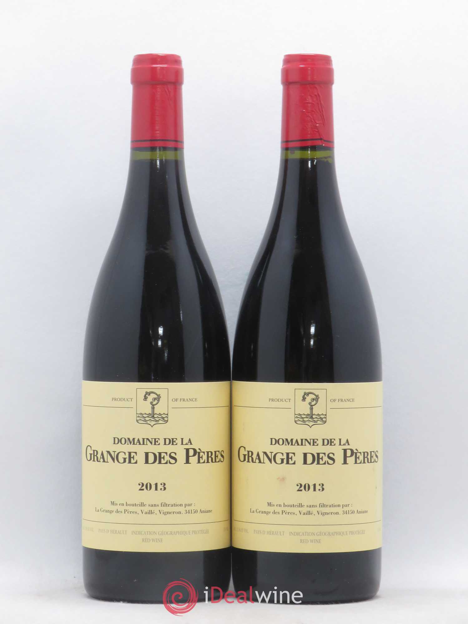 Pays d'Hérault Grange des Pères Laurent Vaillé 2013 - Lot de 2 bouteilles - 0