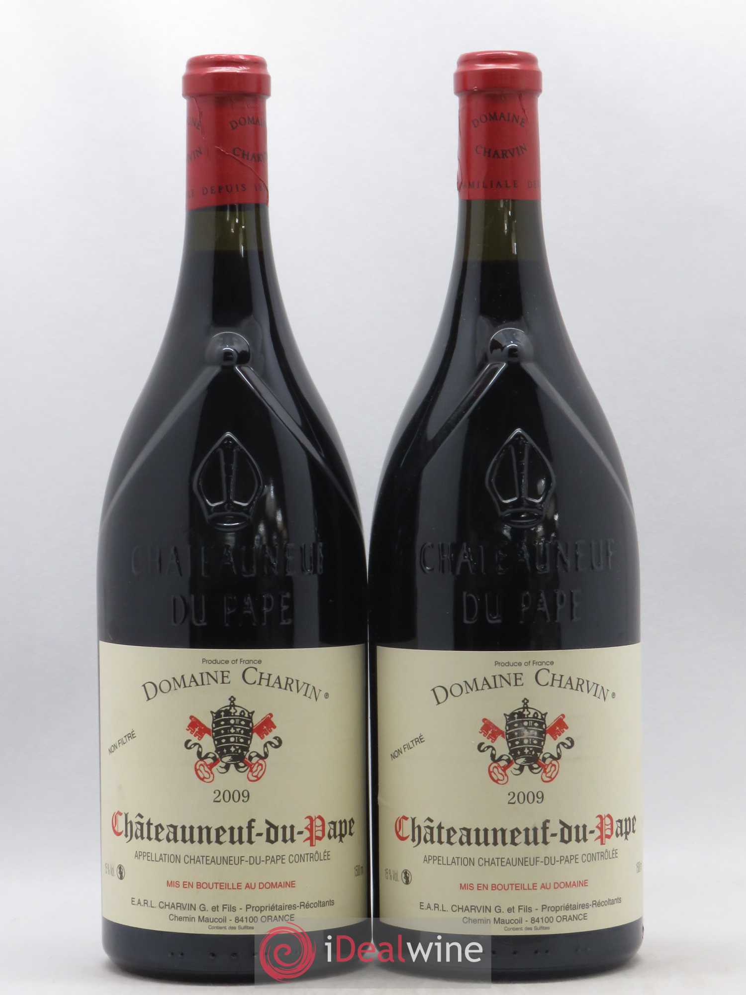 Châteauneuf-du-Pape Charvin (Domaine) 2009 - Lot de 2 magnums - 0