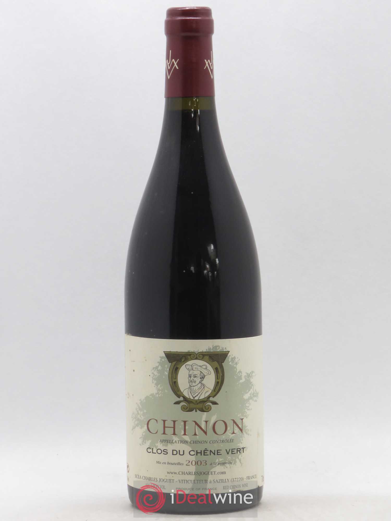 Chinon Clos du Chêne Vert Charles Joguet 2003 - Lot de 1 bouteille - 0
