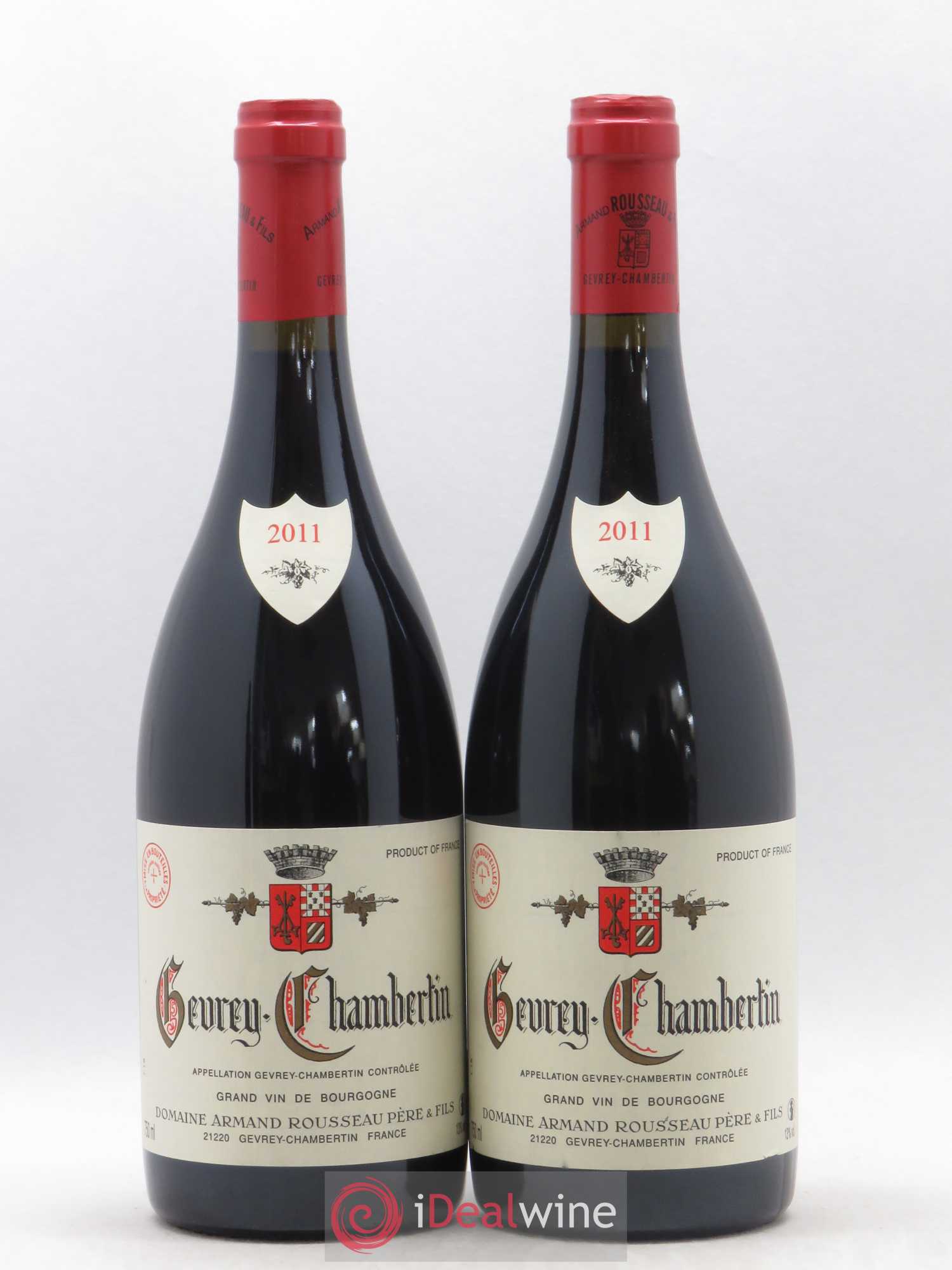 Gevrey-Chambertin Armand Rousseau (Domaine) 2011 - Lot de 2 bouteilles - 0