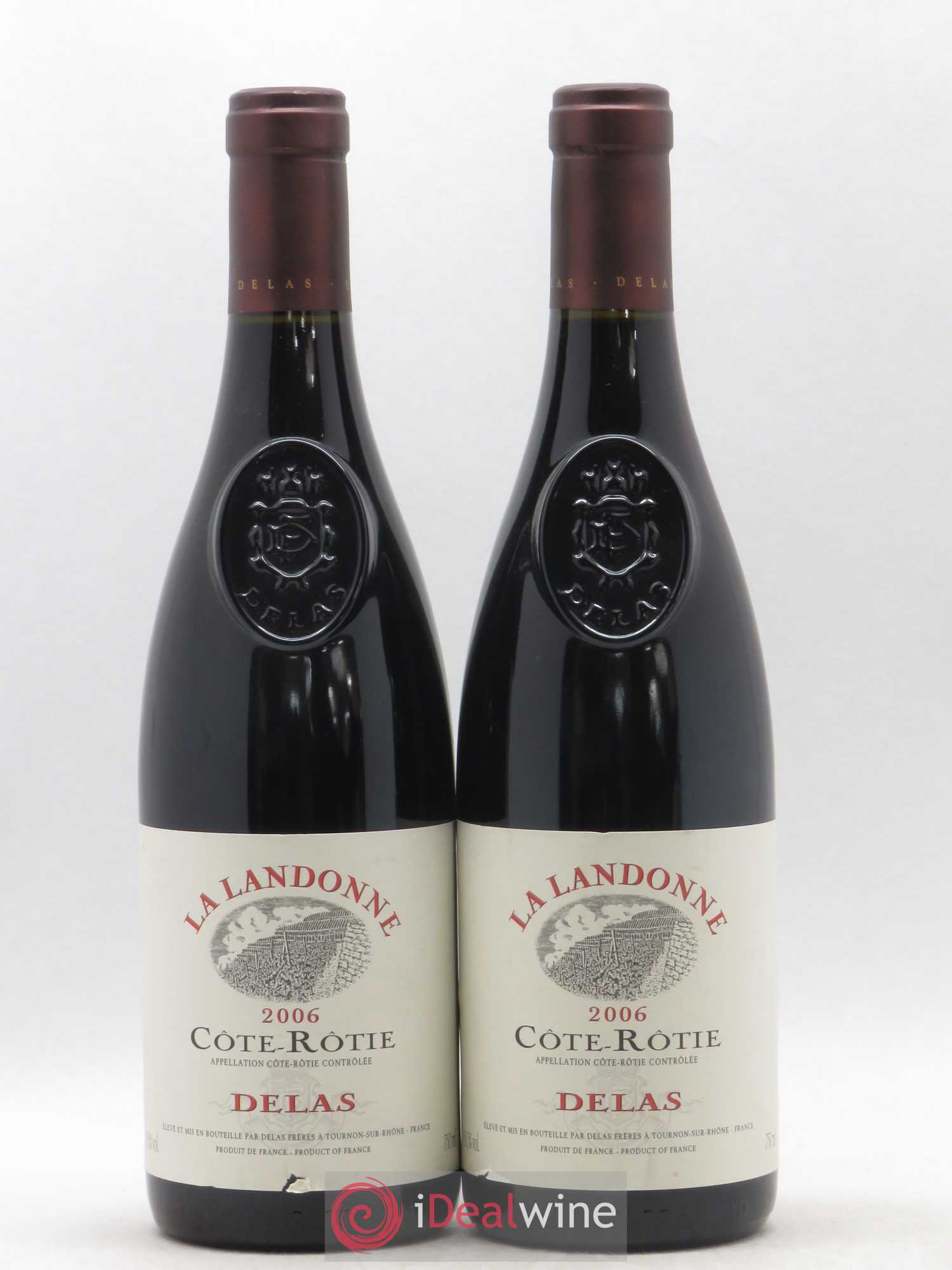Côte-Rôtie La Landonne Delas Frères 2006 - Lot de 2 bouteilles - 0