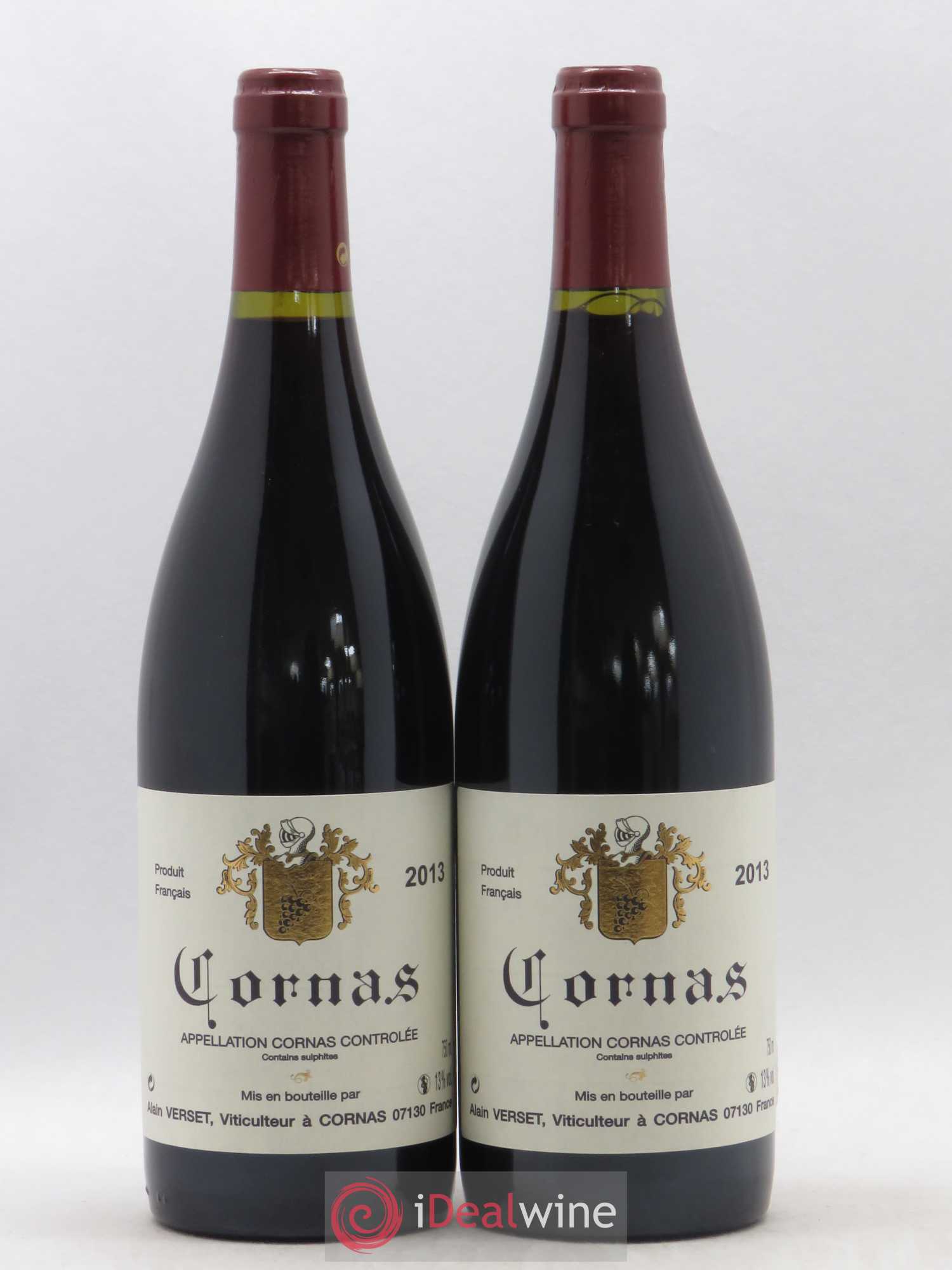 Cornas Alain Verset 2013 - Lot de 2 bouteilles - 0