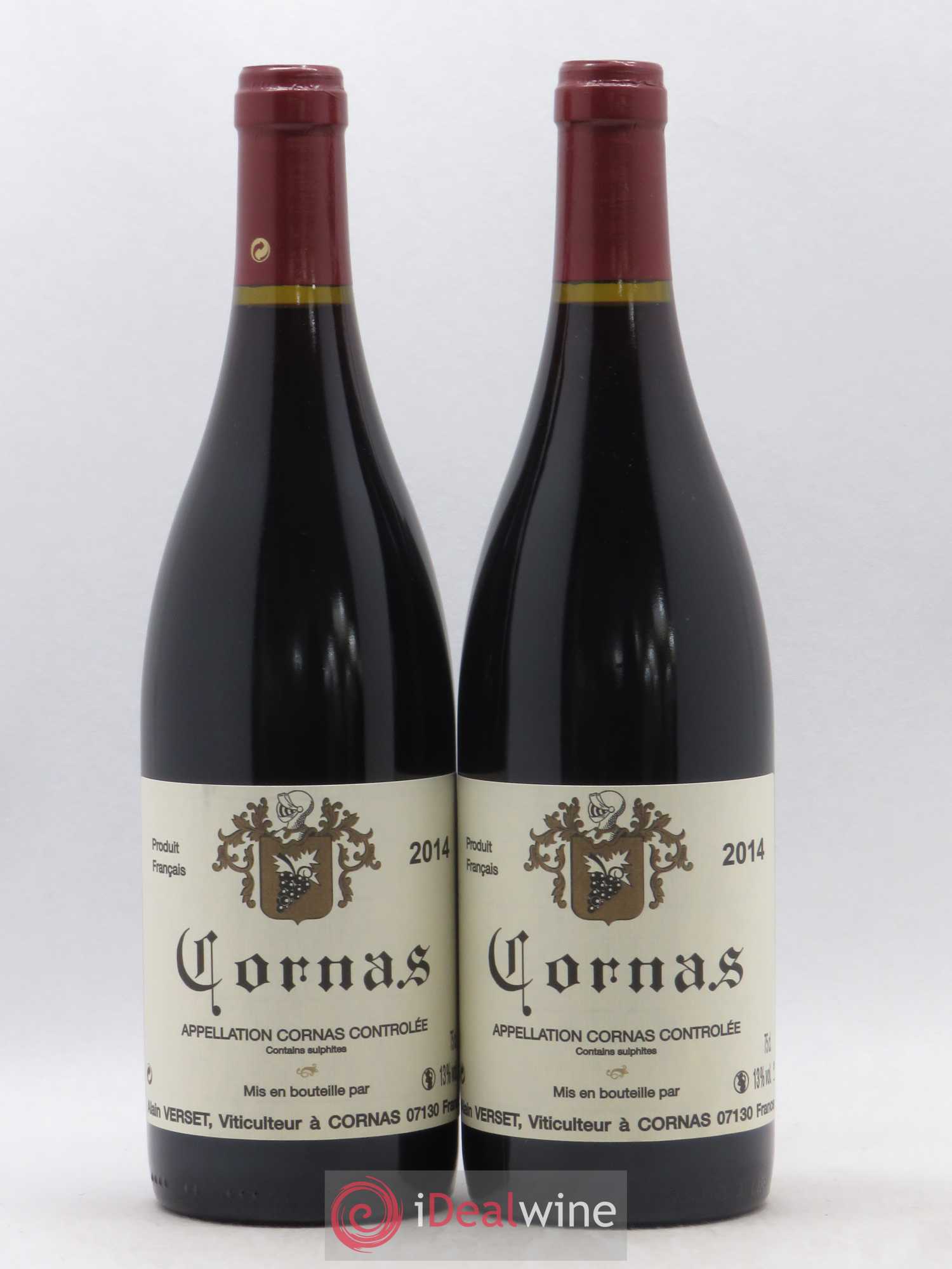 Cornas Alain Verset 2014 - Posten von 2 Flaschen - 0