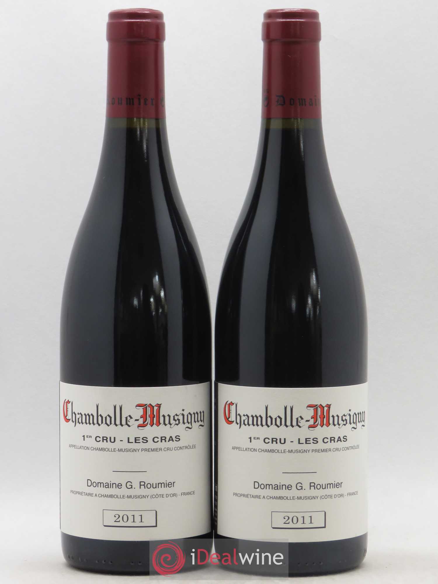 Chambolle-Musigny 1er Cru Les Cras Georges Roumier (Domaine) 2011 - Lot de 2 bouteilles - 0