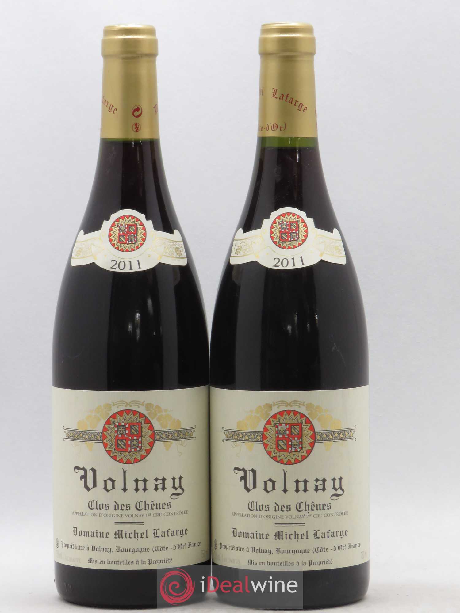 Volnay 1er Cru Clos des Chênes Lafarge (Domaine) 2011 - Lot de 2 bouteilles - 0