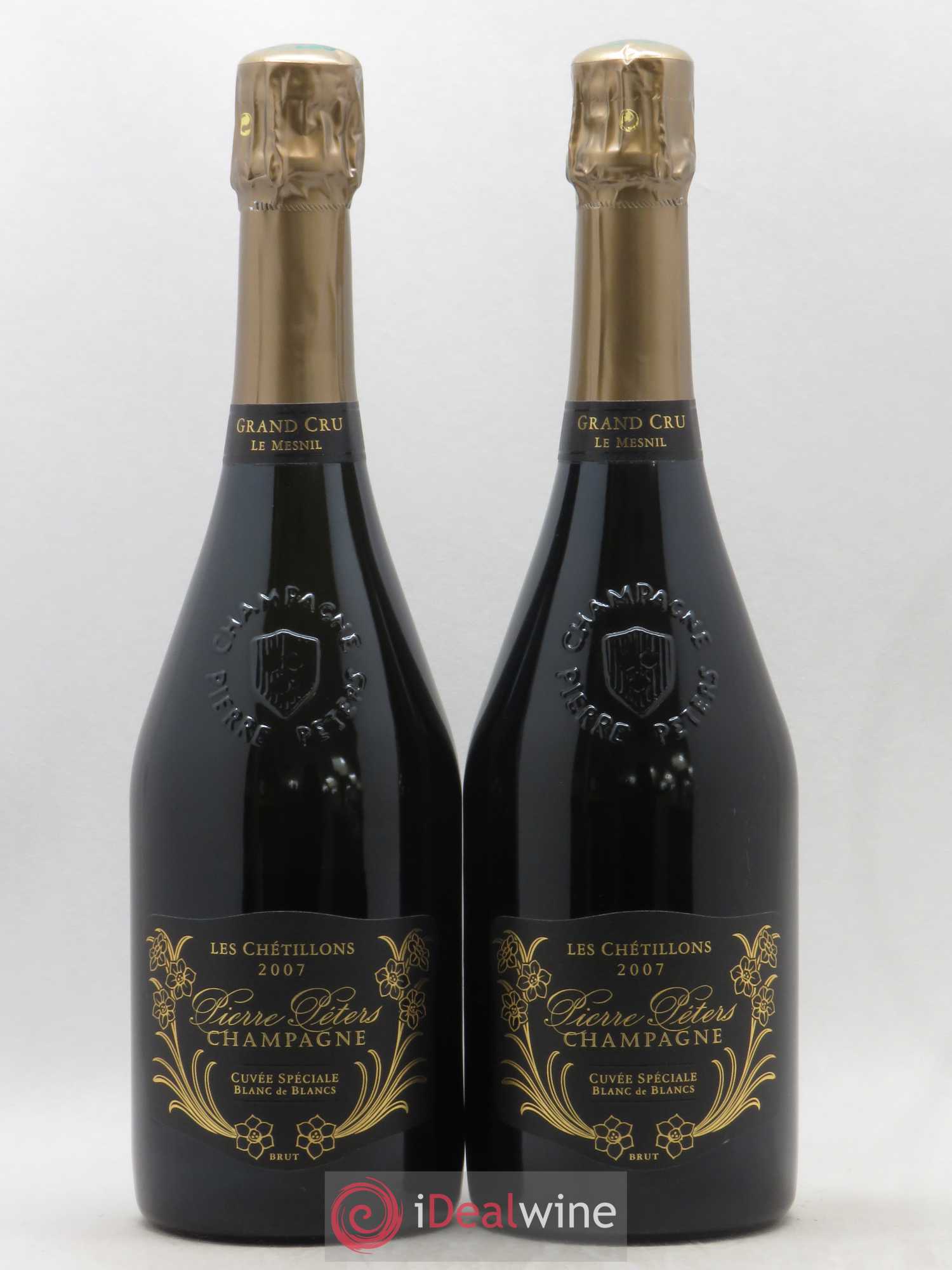 Cuvée Spéciale les Chétillons Blanc de Blancs Brut Pierre Péters 2007 - Lot de 2 bouteilles - 0