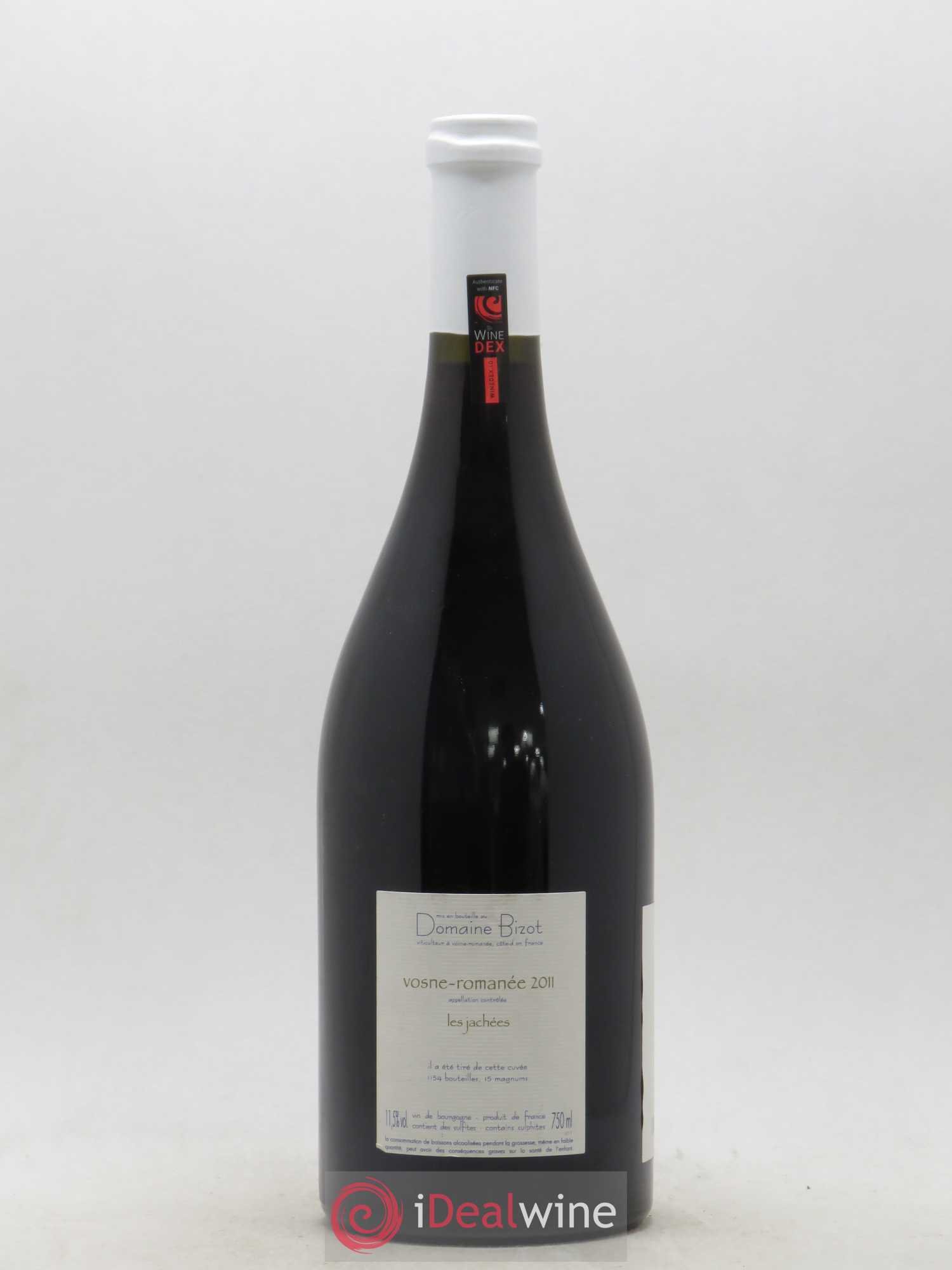 Vosne-Romanée Les Jachées Bizot (Domaine) 2011 - Lot de 1 bouteille - 1