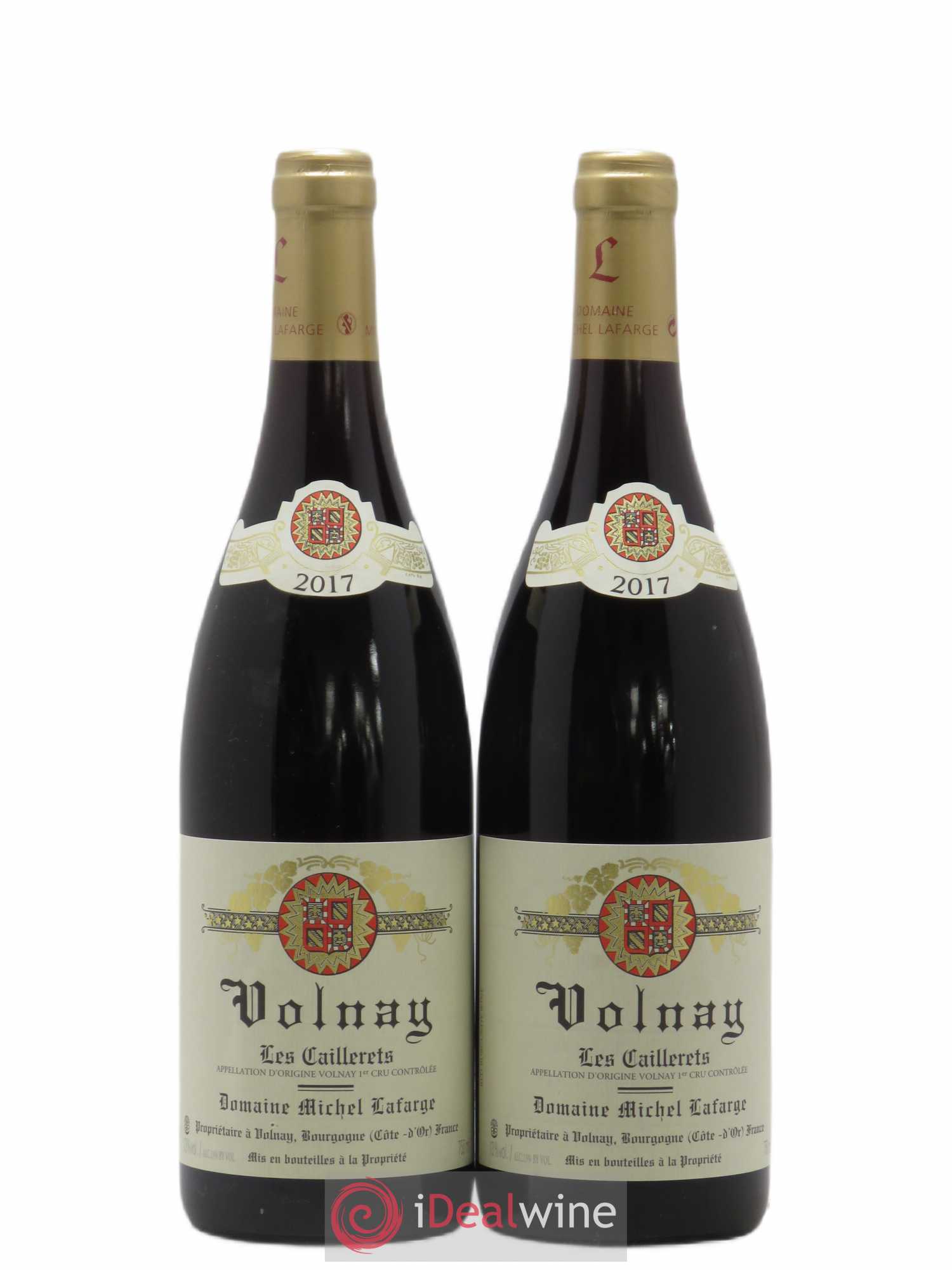 Volnay 1er Cru Les Caillerets Lafarge (Domaine) 2017 - Lot de 2 bouteilles - 0