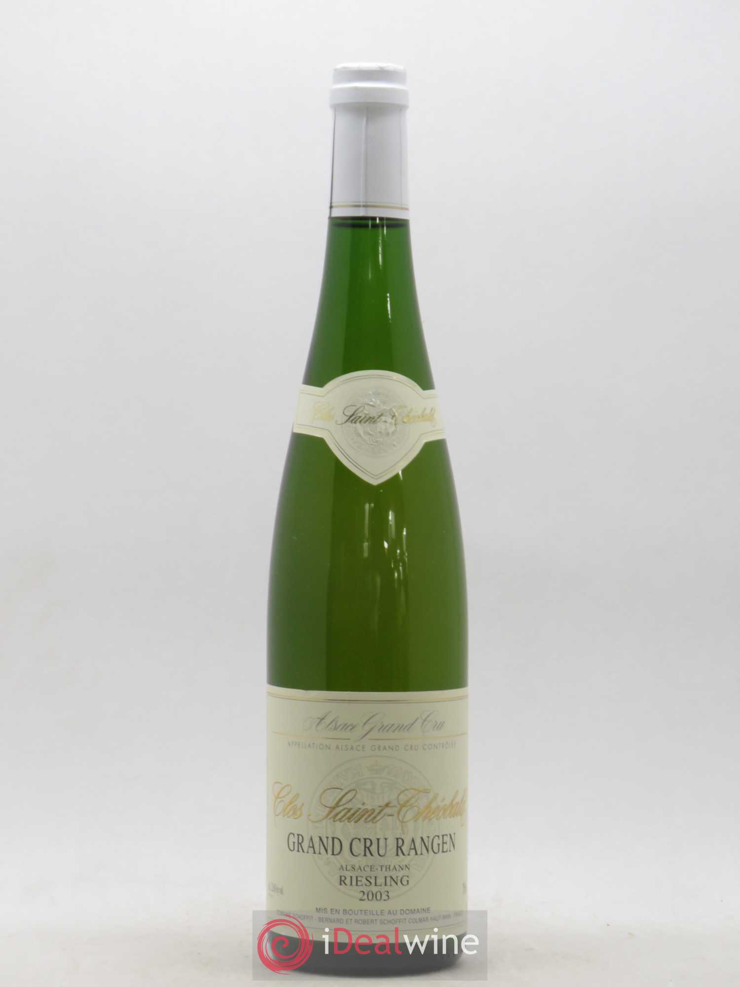 Riesling Grand Cru Rangen De Thann Clos St. Theobald Schoffit 2003 - Posten von 1 Flasche - 0