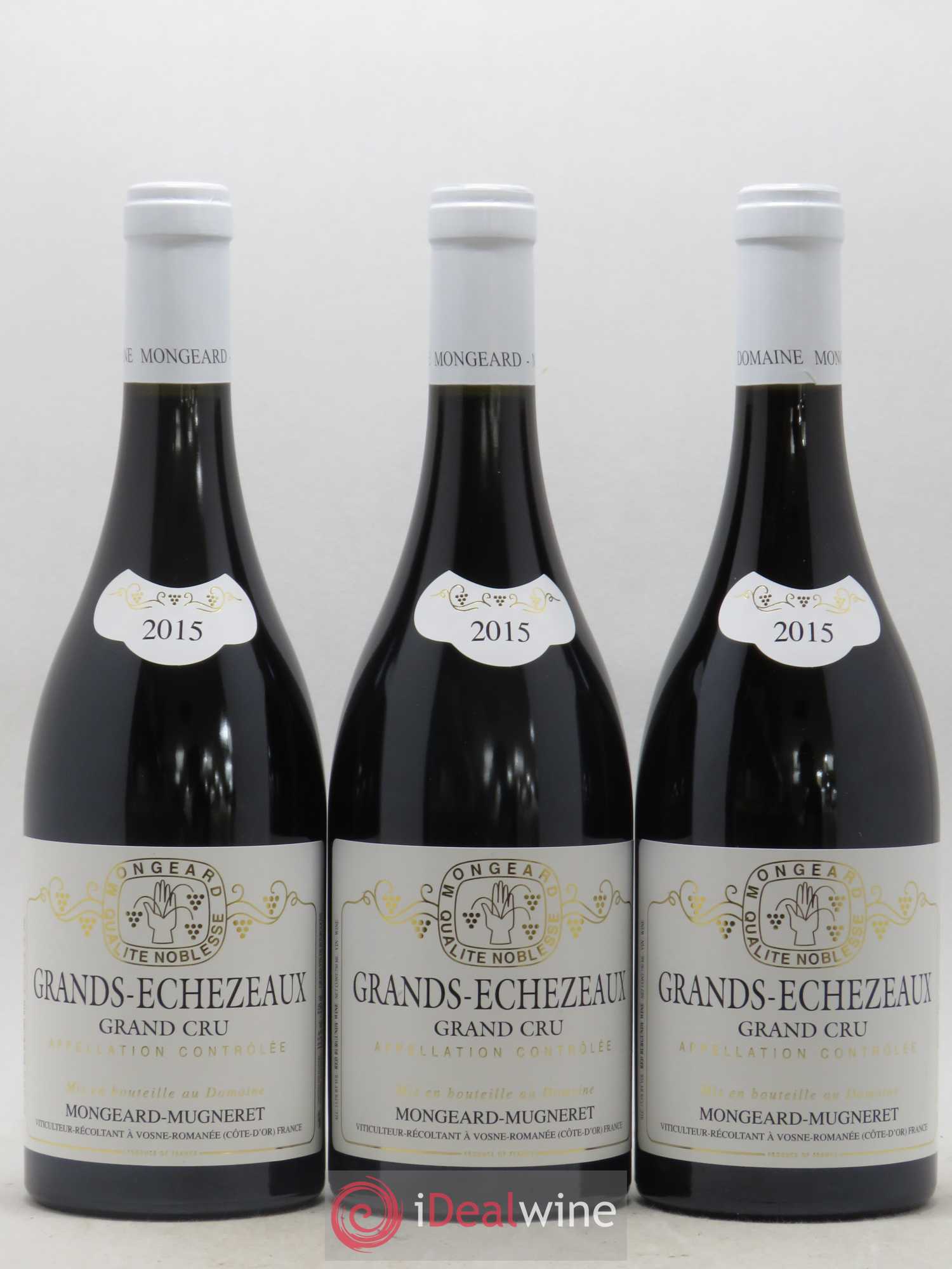 Grands-Echezeaux Grand Cru Mongeard-Mugneret (Domaine) 2015 - Lot de 3 bouteilles - 0